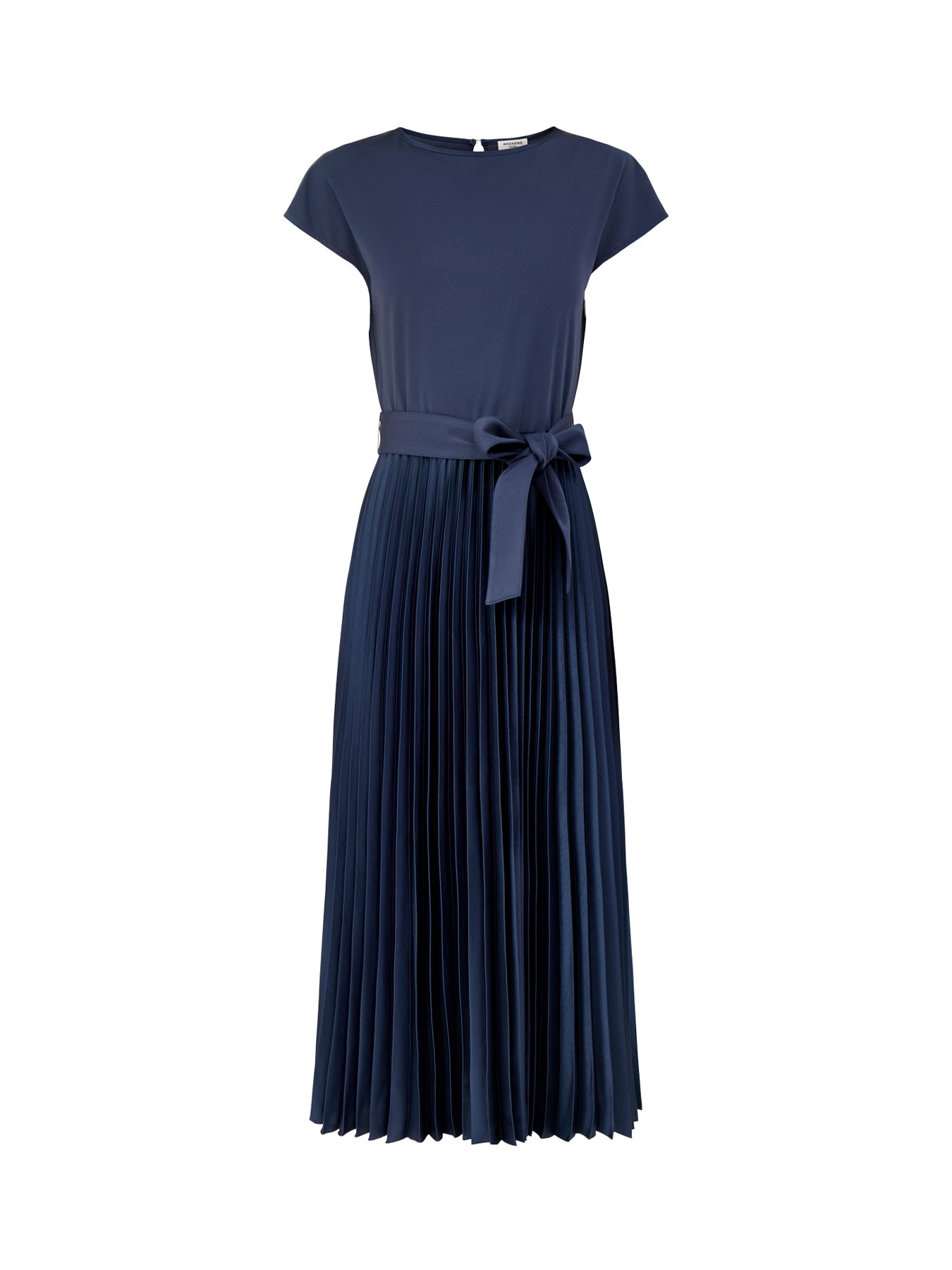 Gela Jersey A-Line Dress Navy