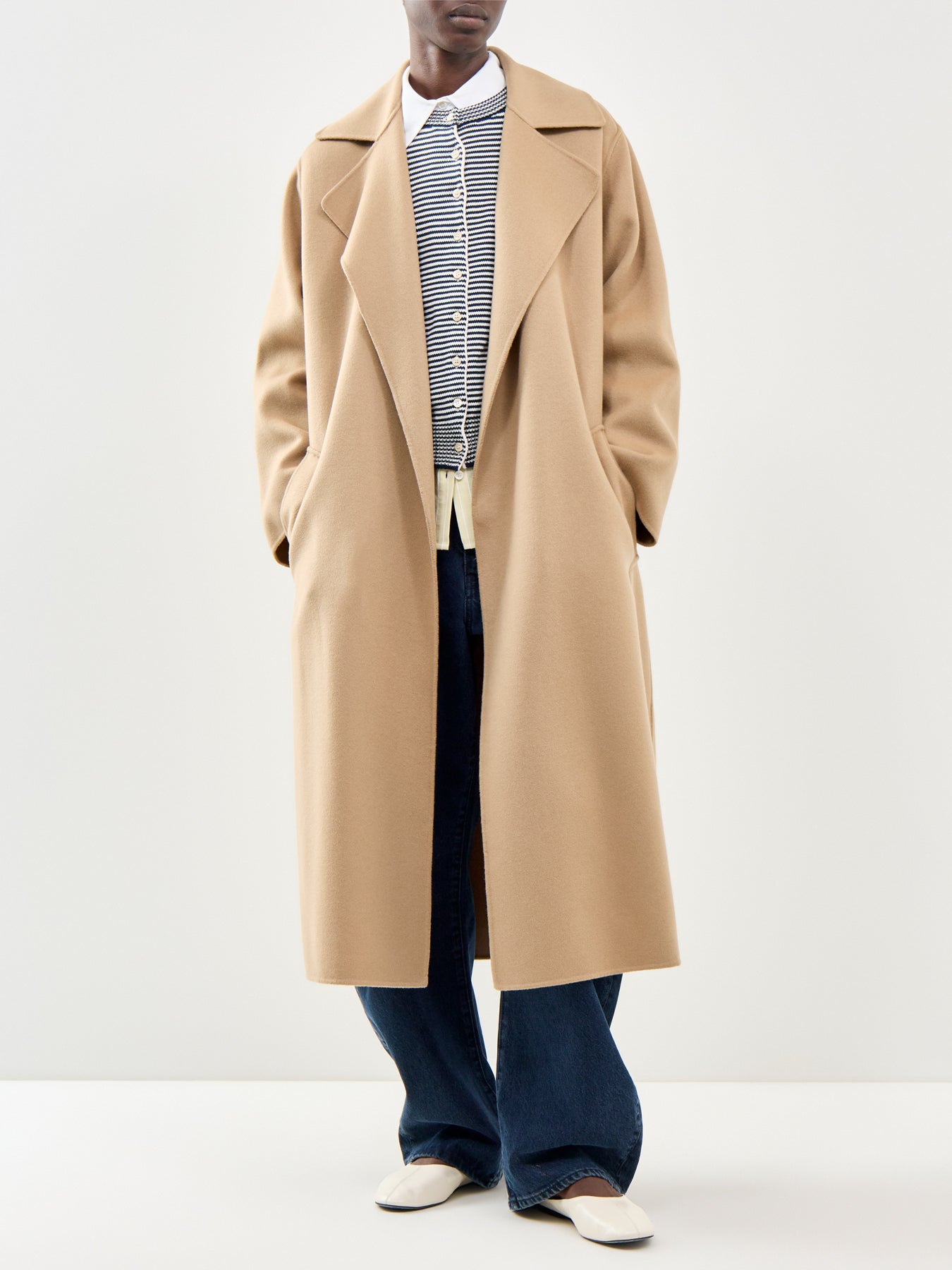 Operoso Wool Coat Beige