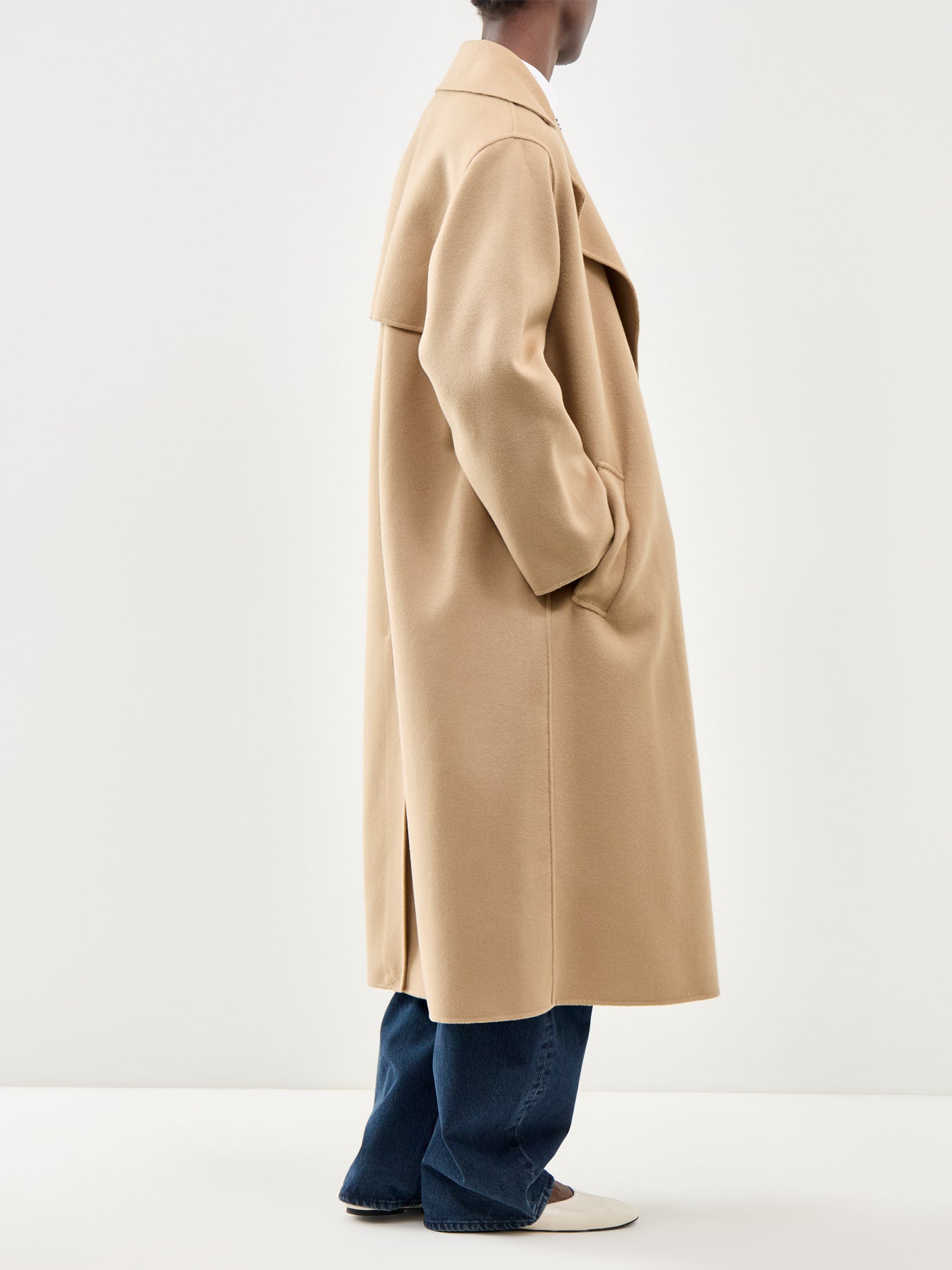 Operoso Wool Coat Beige