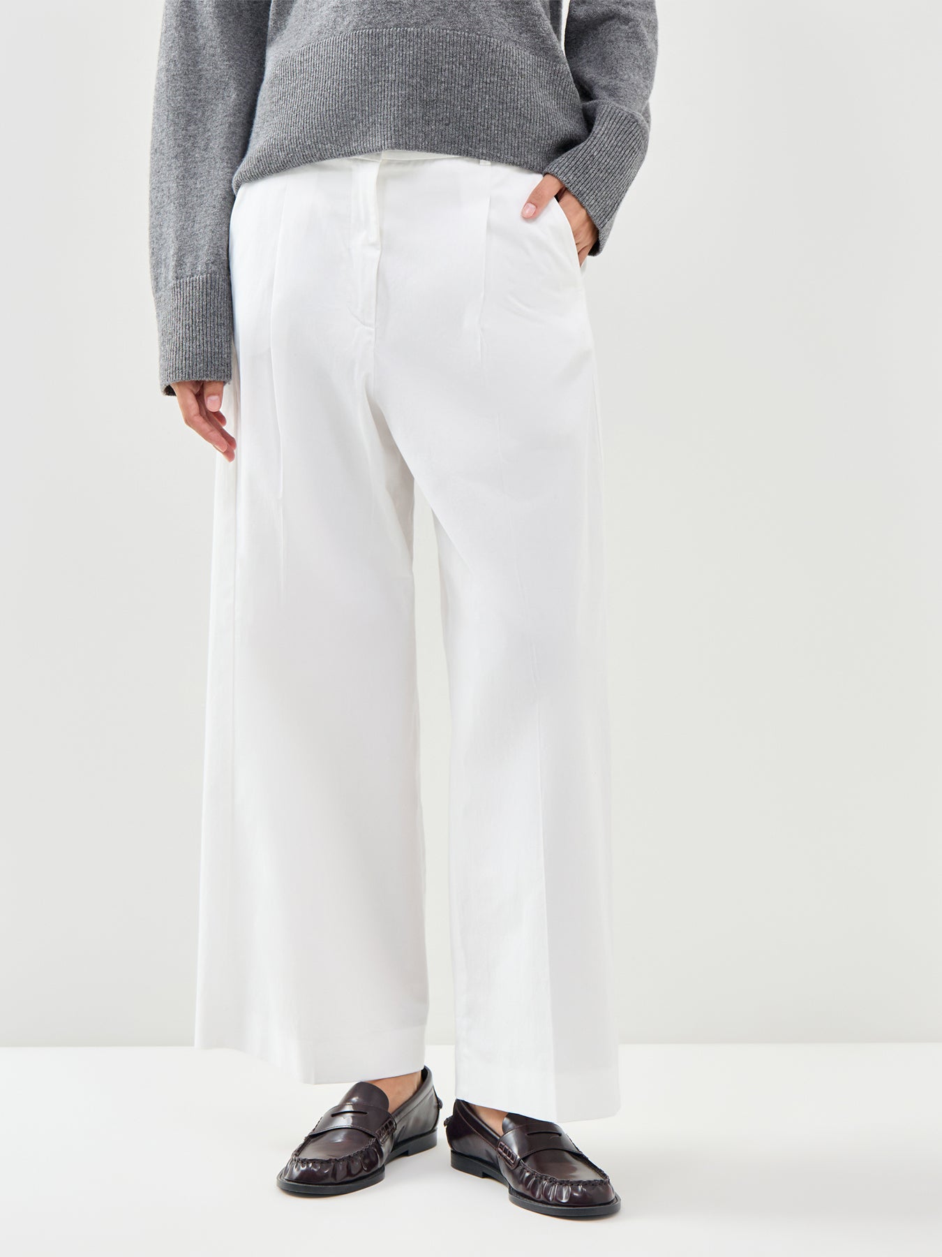 Vega Wide Leg Jeans Navy