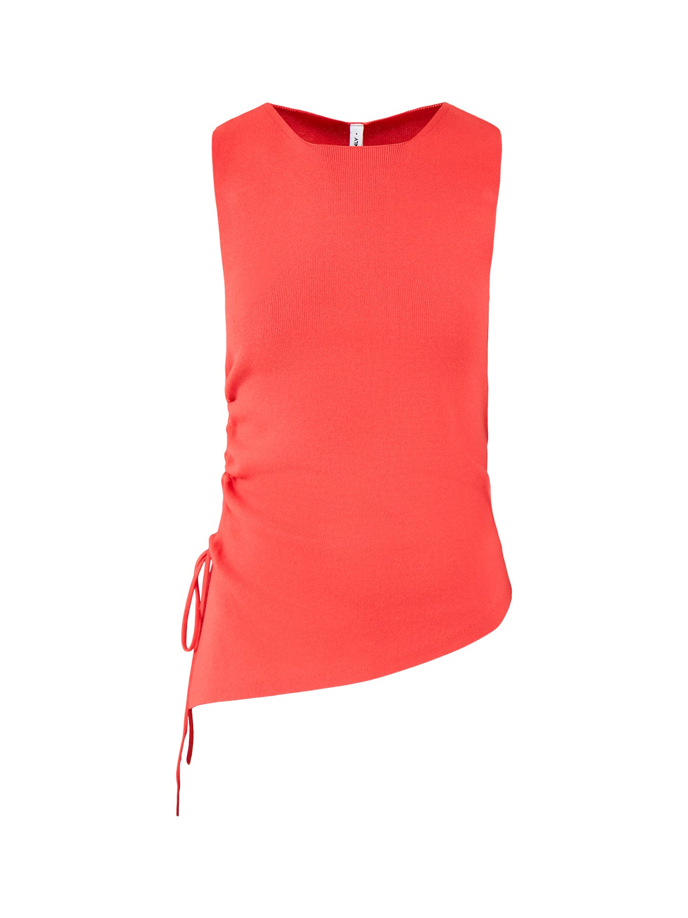 Milo Sleeveless Knitted Top Red