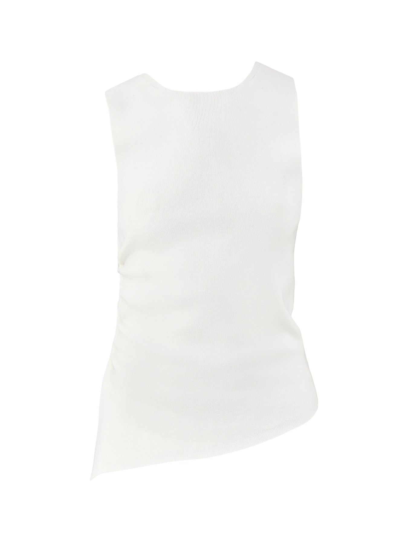 Milo Tie Strap Tank Top White