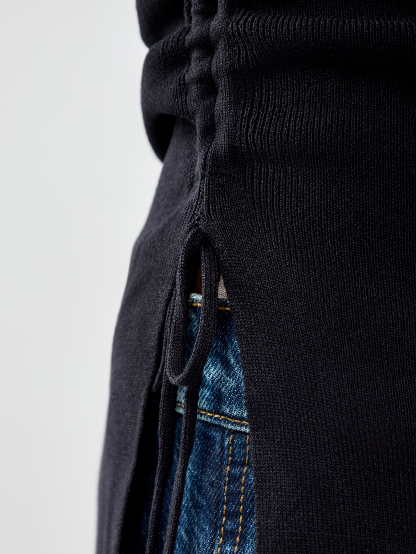 Milo Tie Strap Tank Top Black