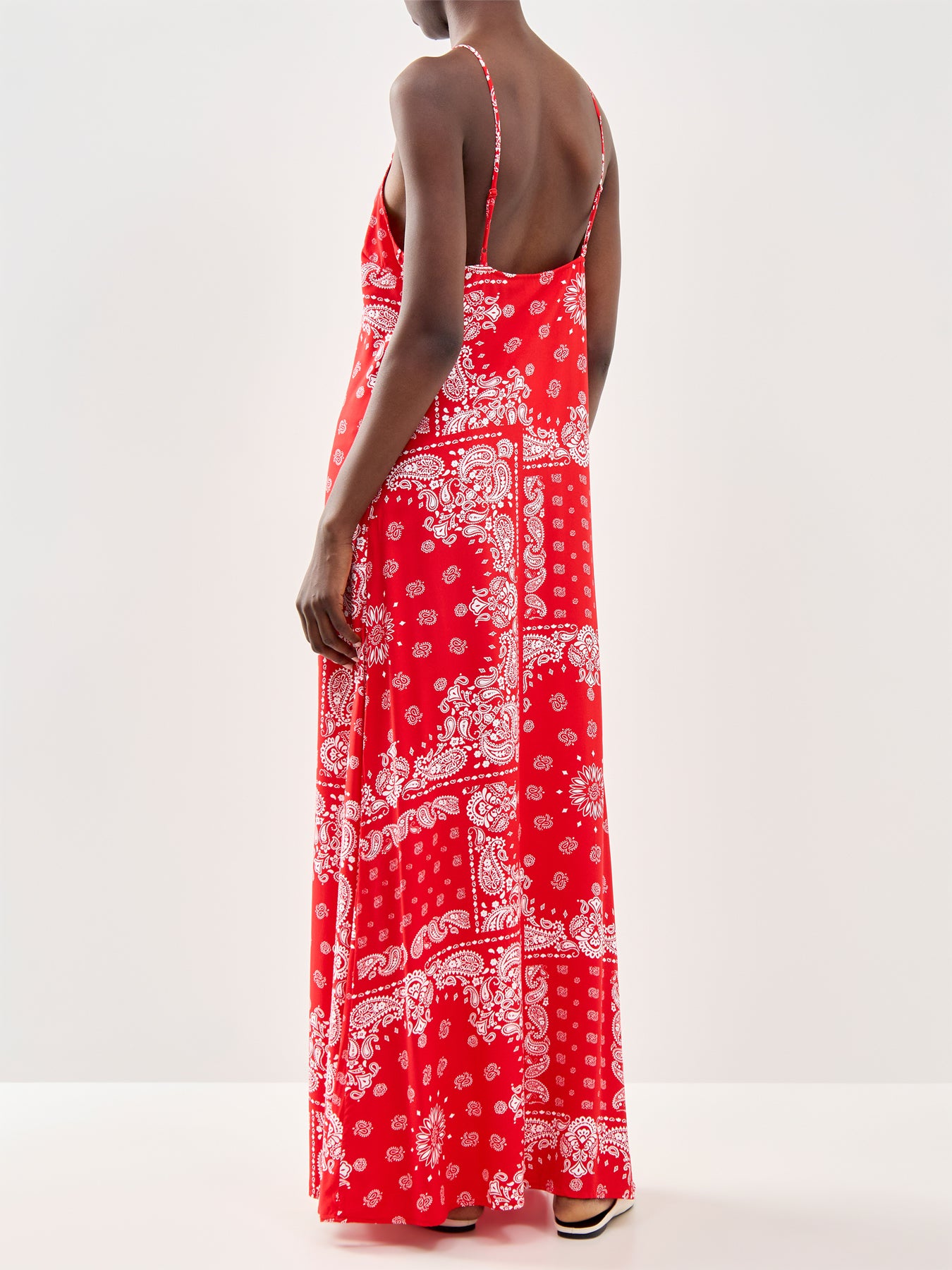 Amber Long Strap Midi Dress Multi