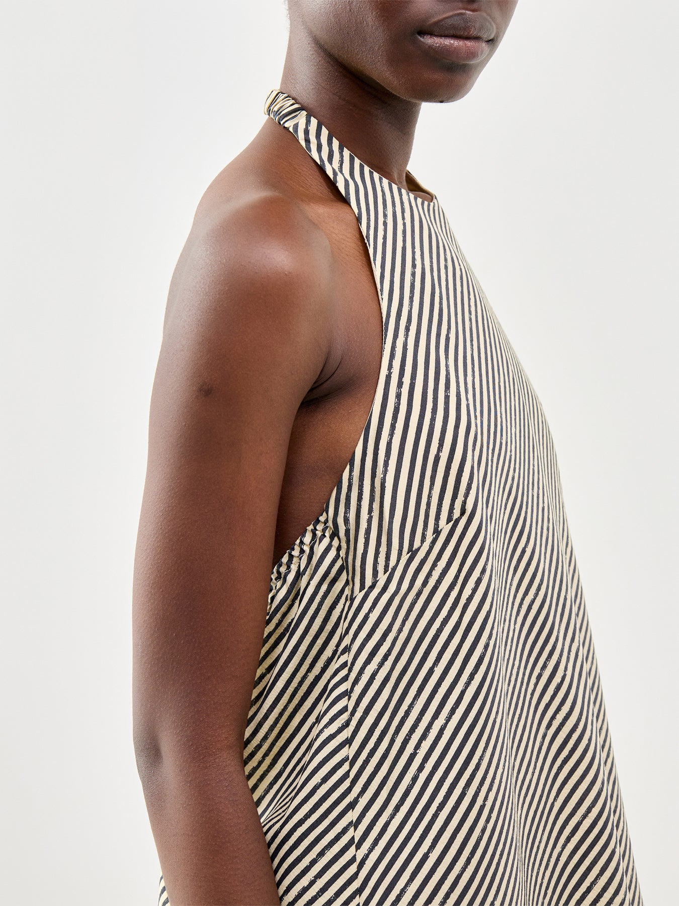 Rosa Jeona Halter Top Striped