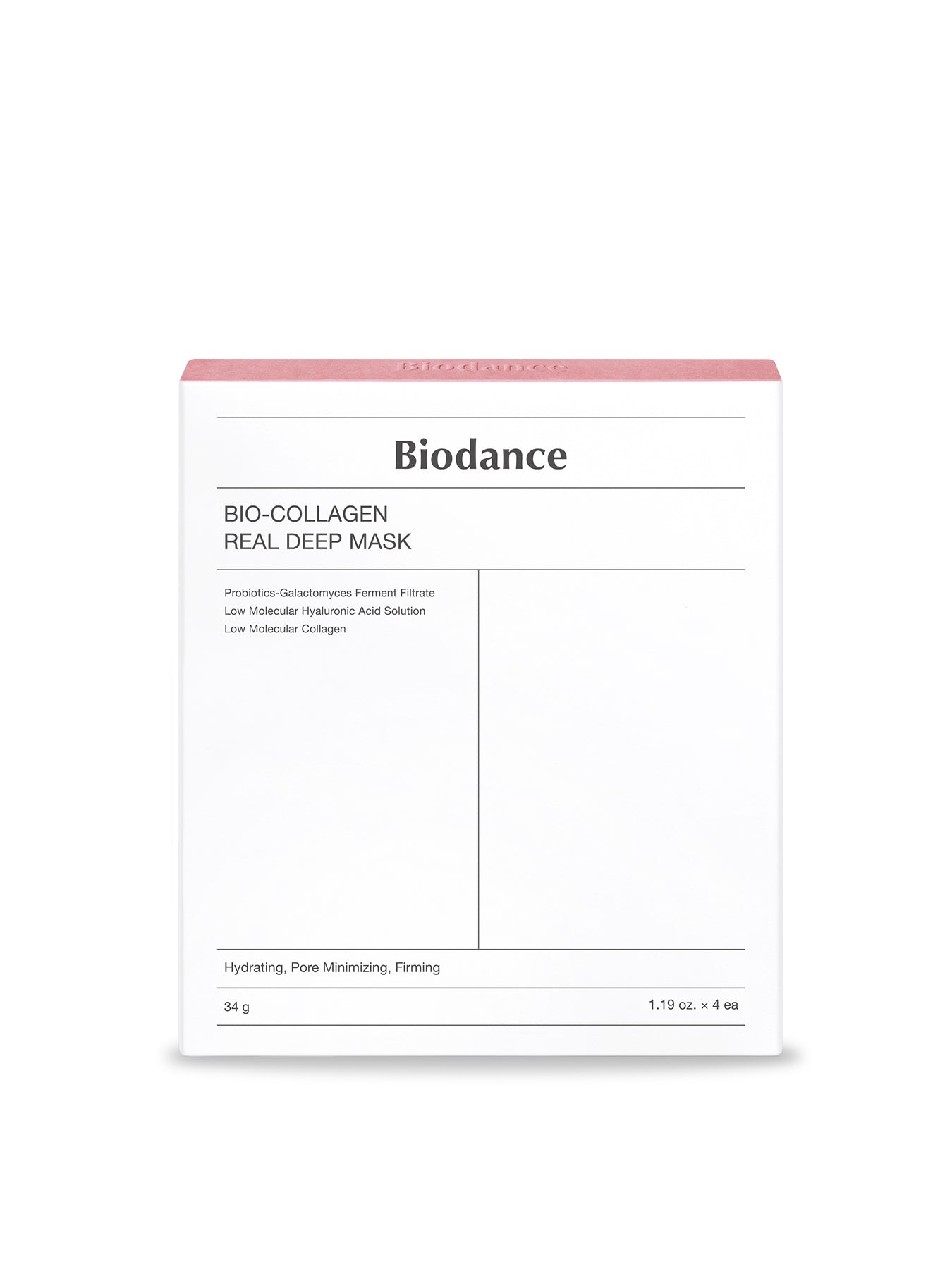 Bio Collagen Sheet Mask Pack of 4