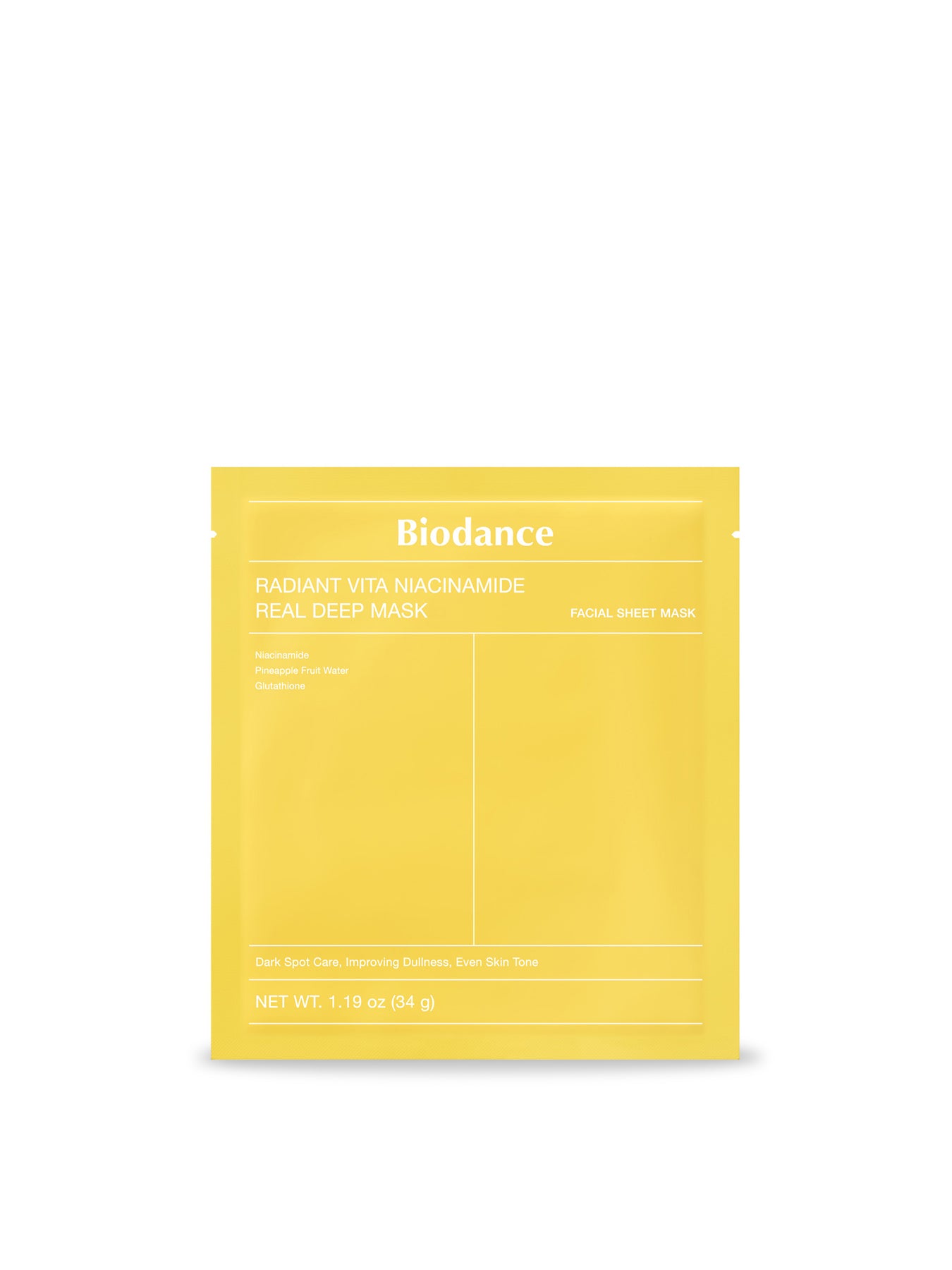 Radiant Vita Niacinamide Sheet Mask Pack of 4