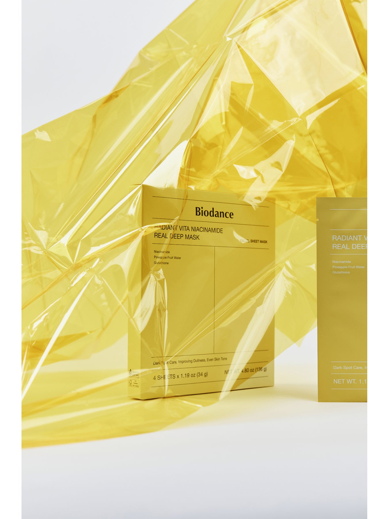 Radiant Vita Niacinamide Sheet Mask Pack of 4