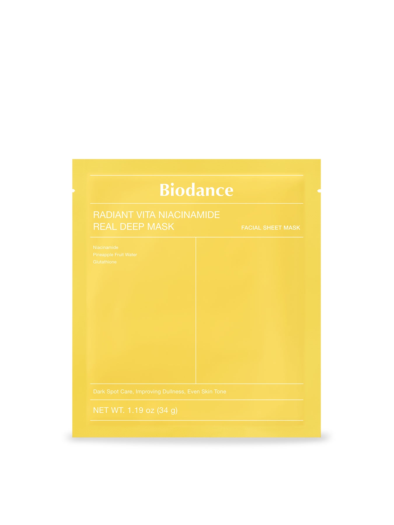 Radiant Vita Niacinamide Sheet Mask
