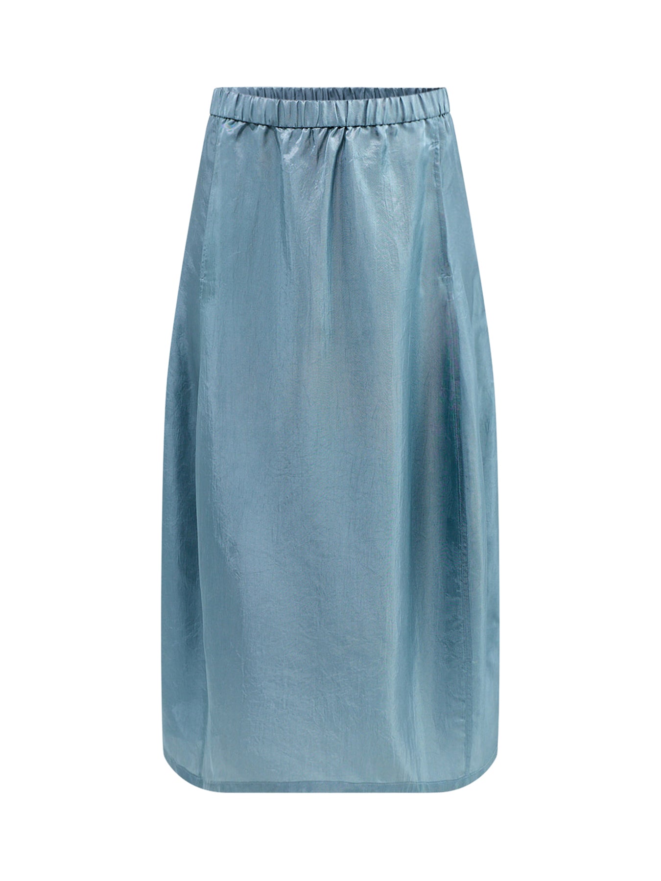 Full Length Lantern Skirt Blue