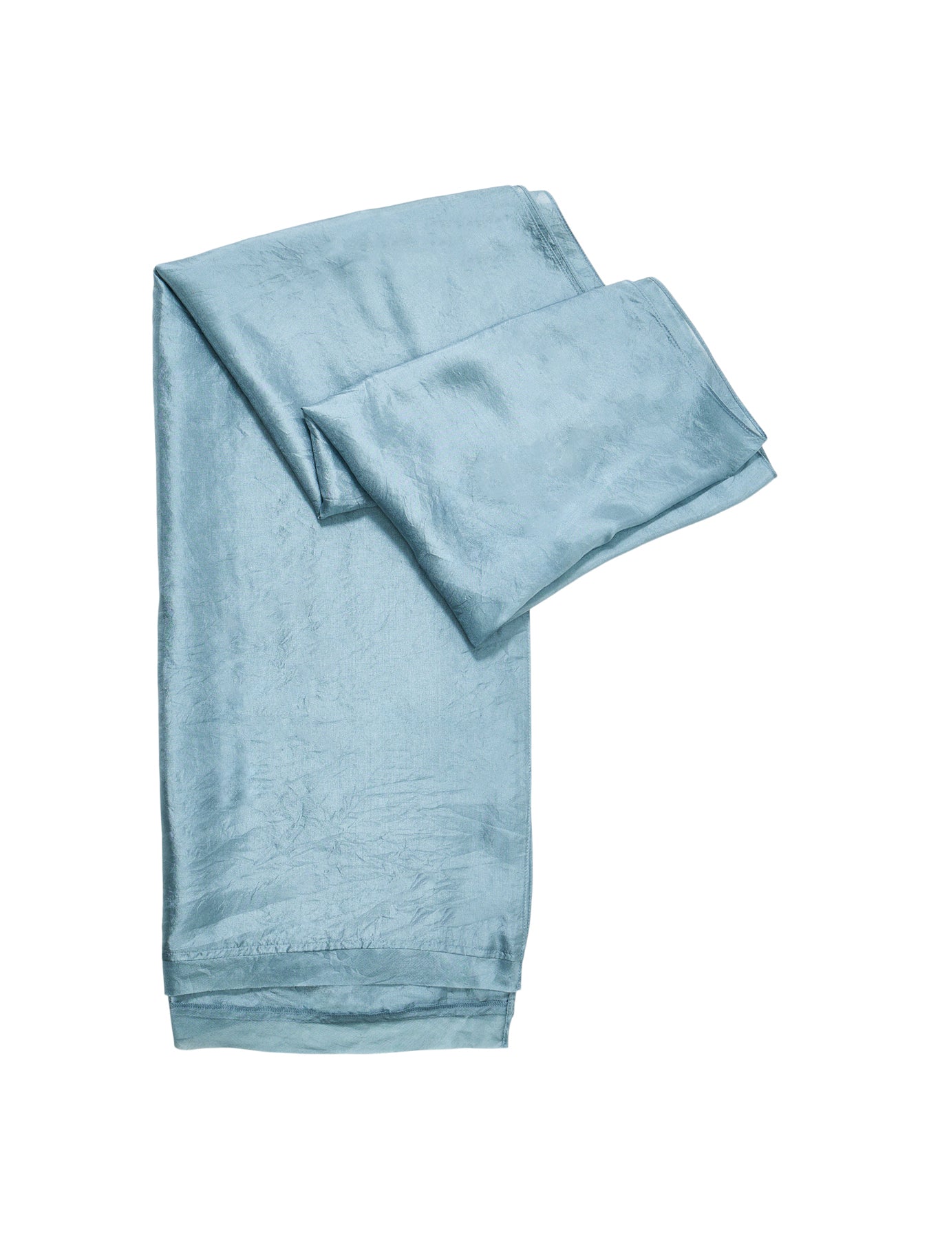 Silk Scarf Blue