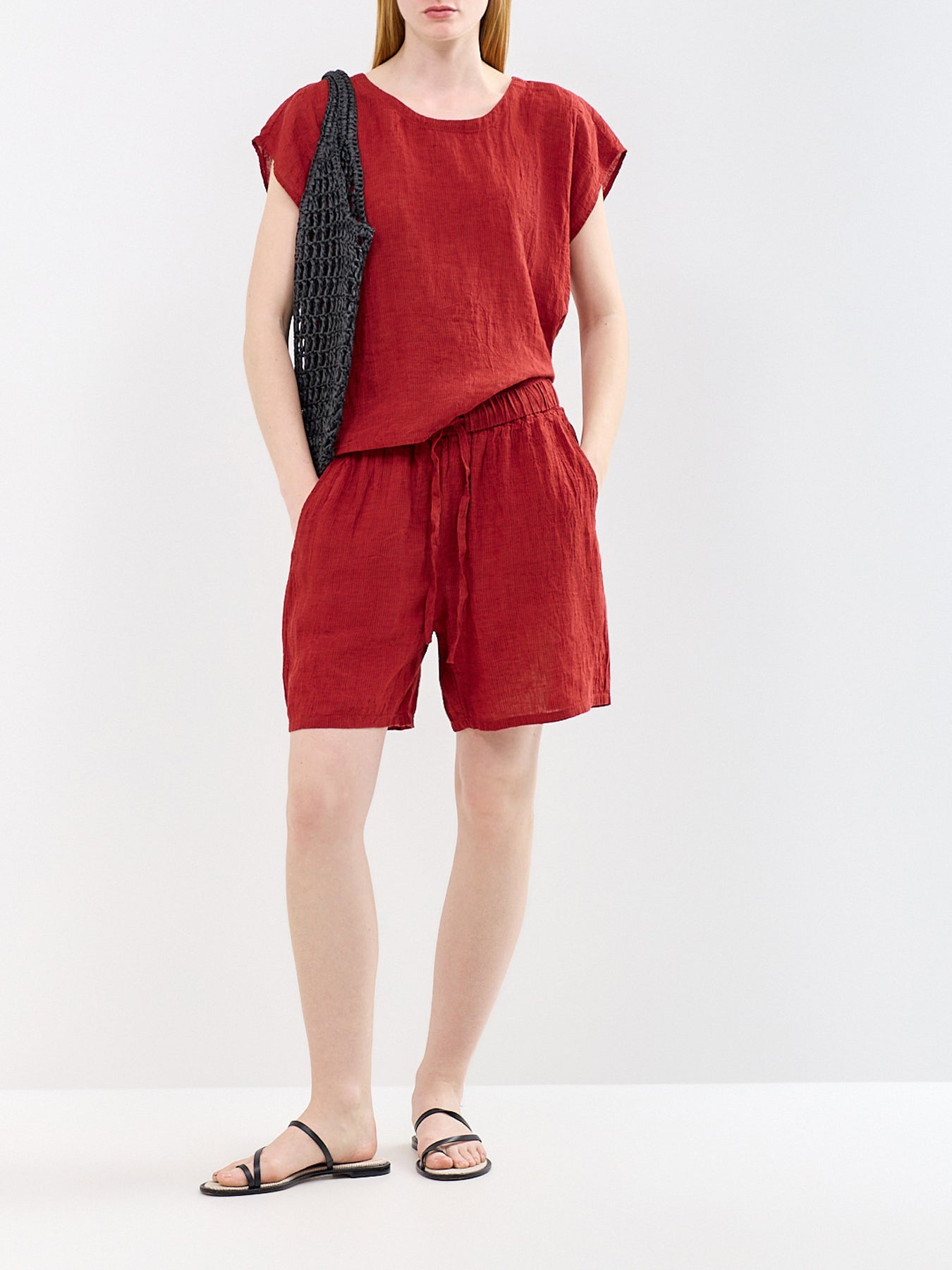 Walking Shorts Red