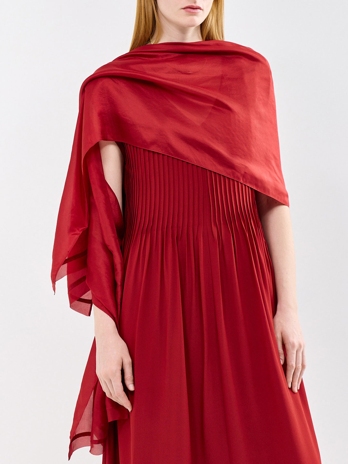 Silk Scarf Sun Dried Tomato