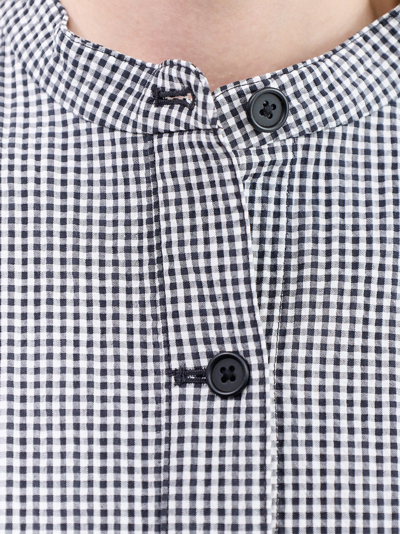 Mandarin Collar Shirt Jacket Print