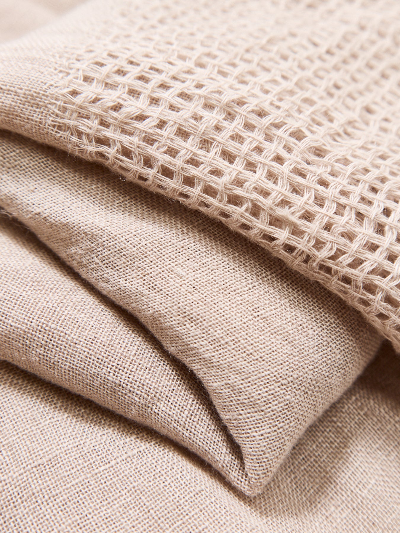 Linen Scarf Beige