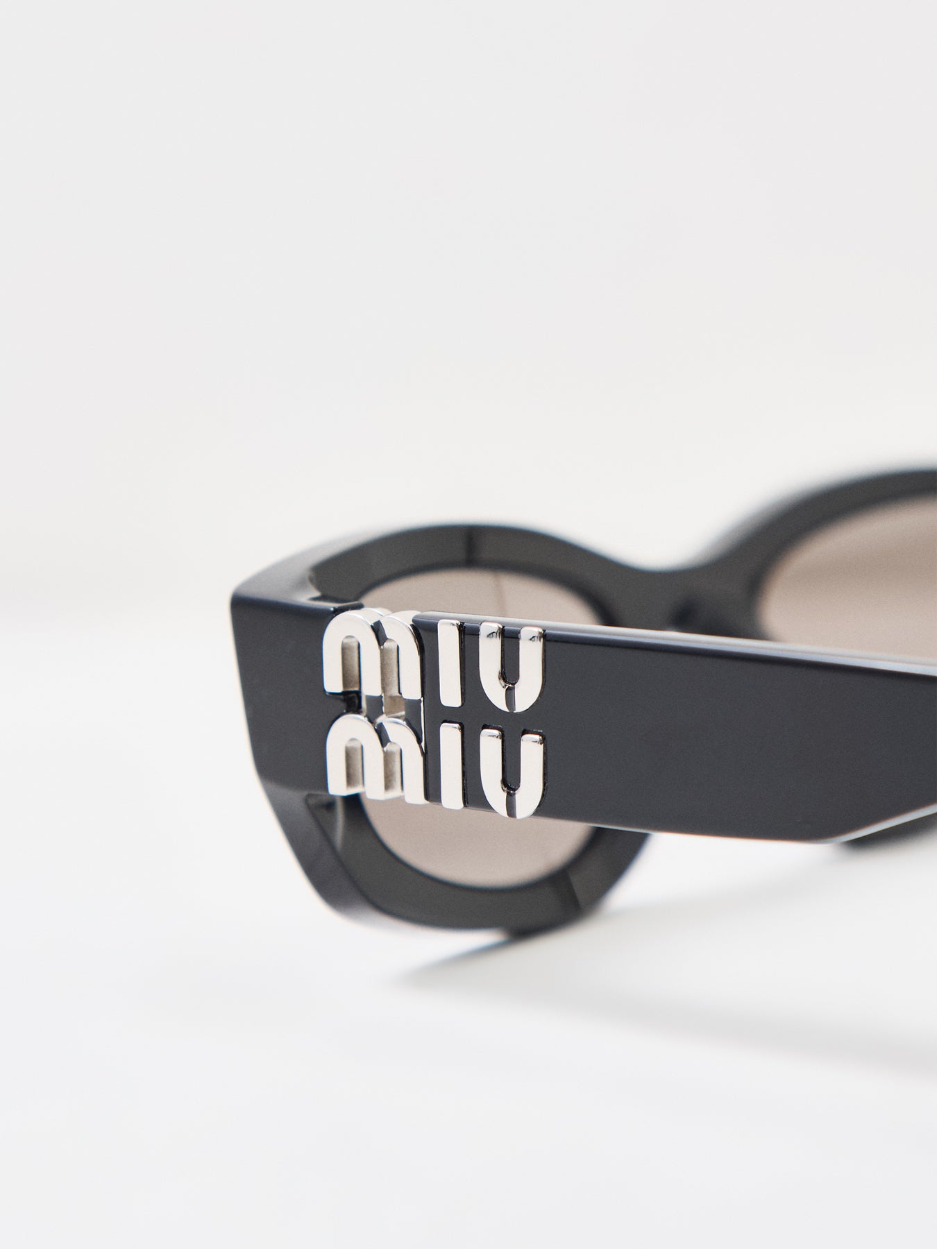 0MU B04S Black Acetate Sunglasses Black