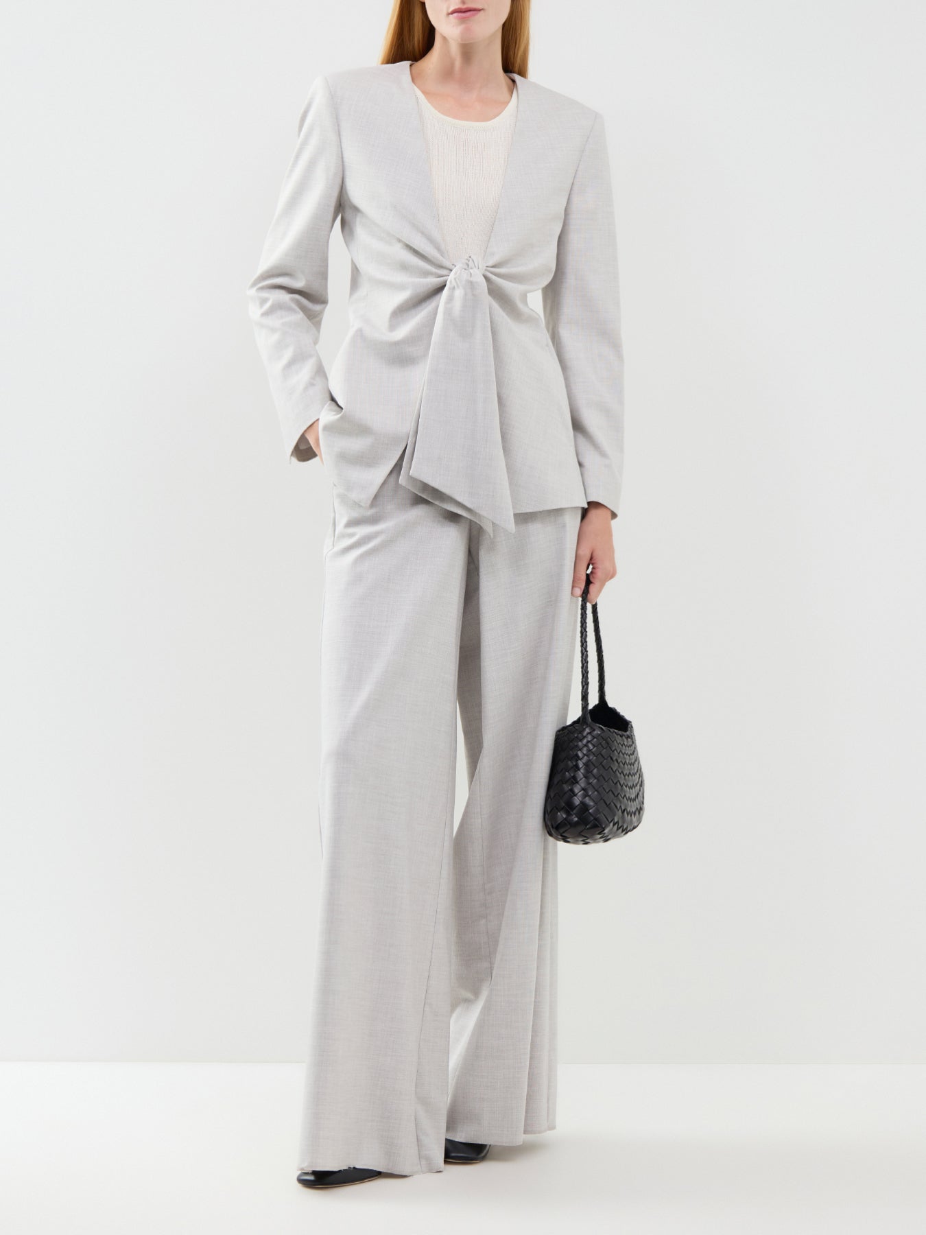 Facella Blazer Light Grey