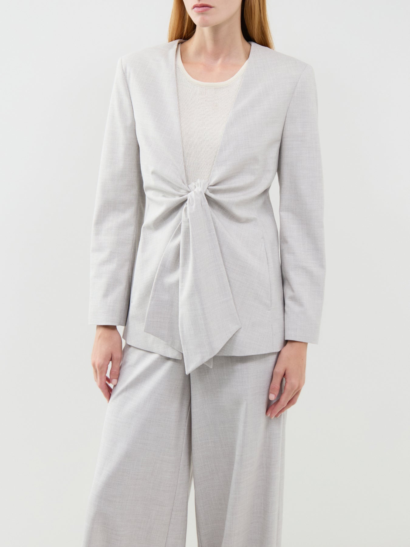 Facella Blazer Light Grey