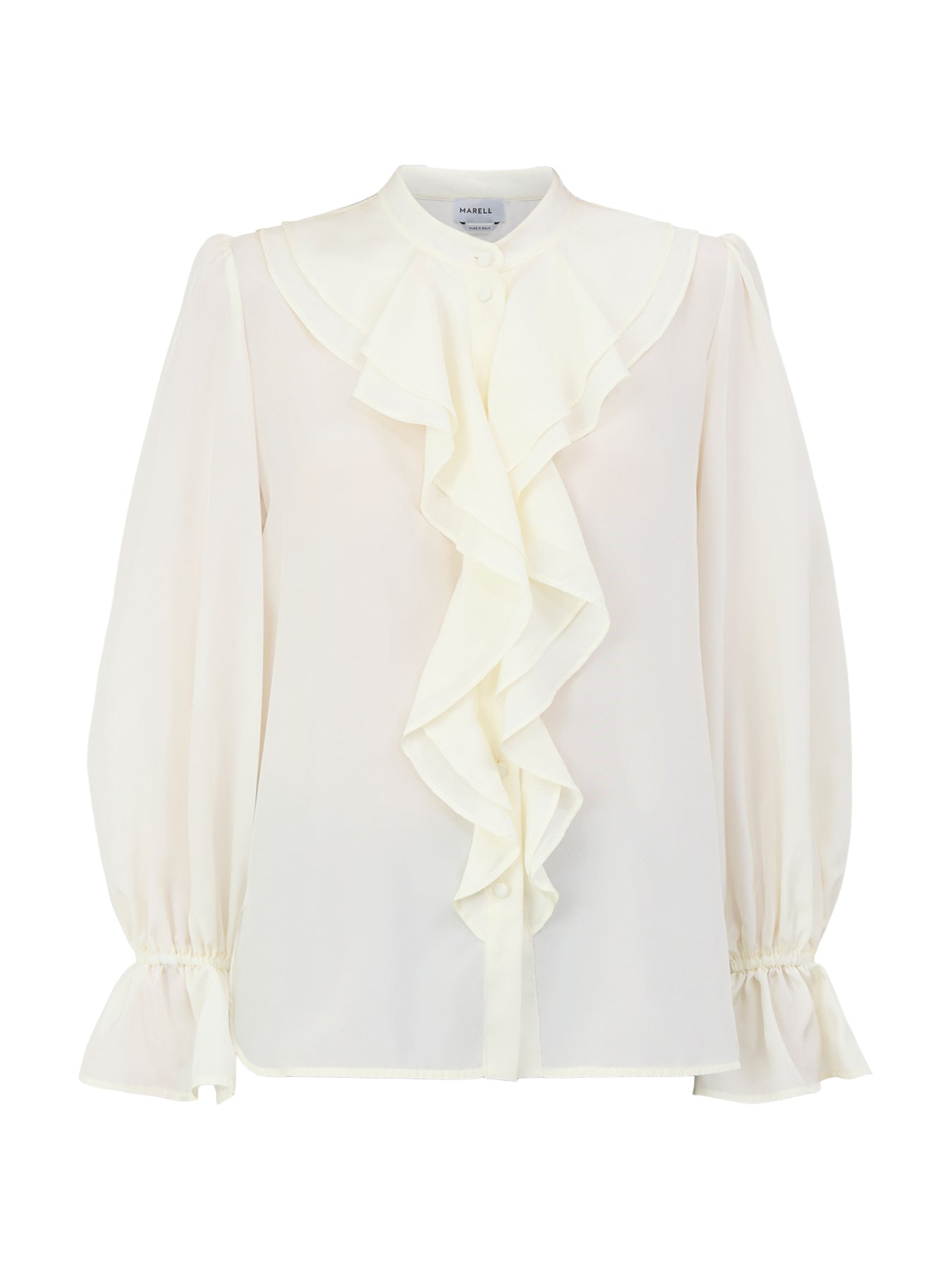 Caldaia Silk Blouse White