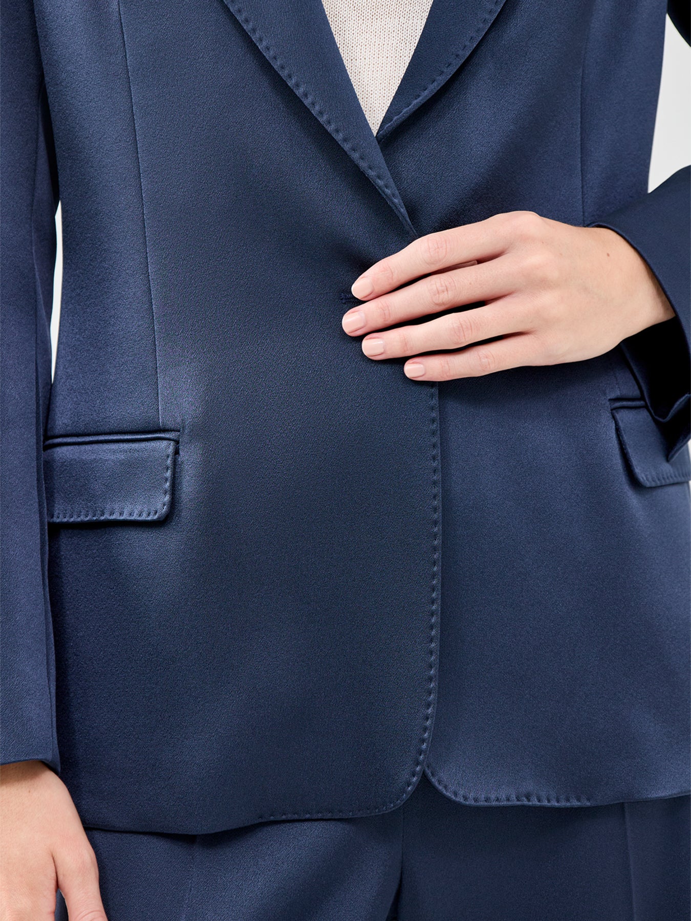 Zimino Blazer Blue