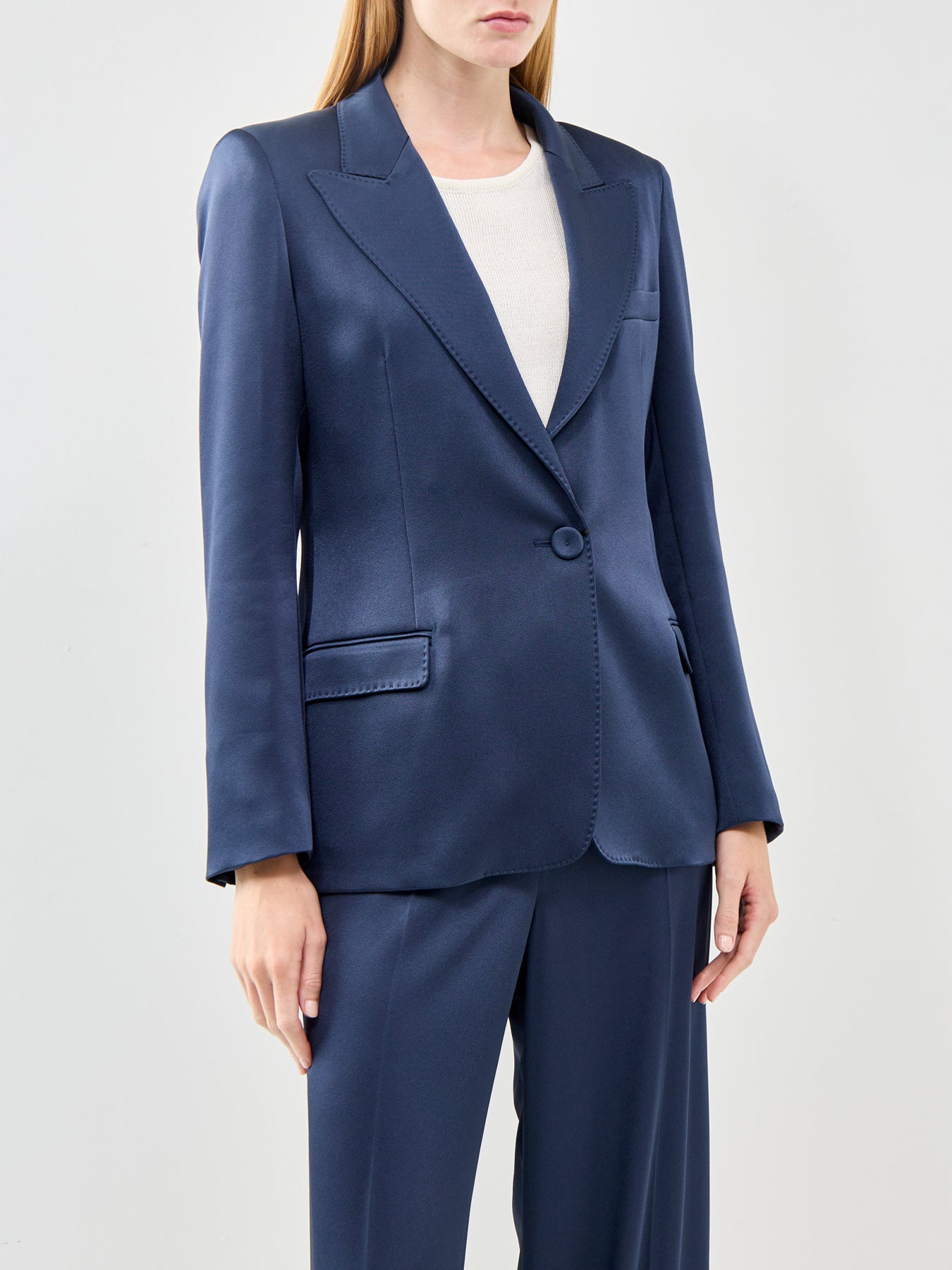 Zimino Blazer Blue