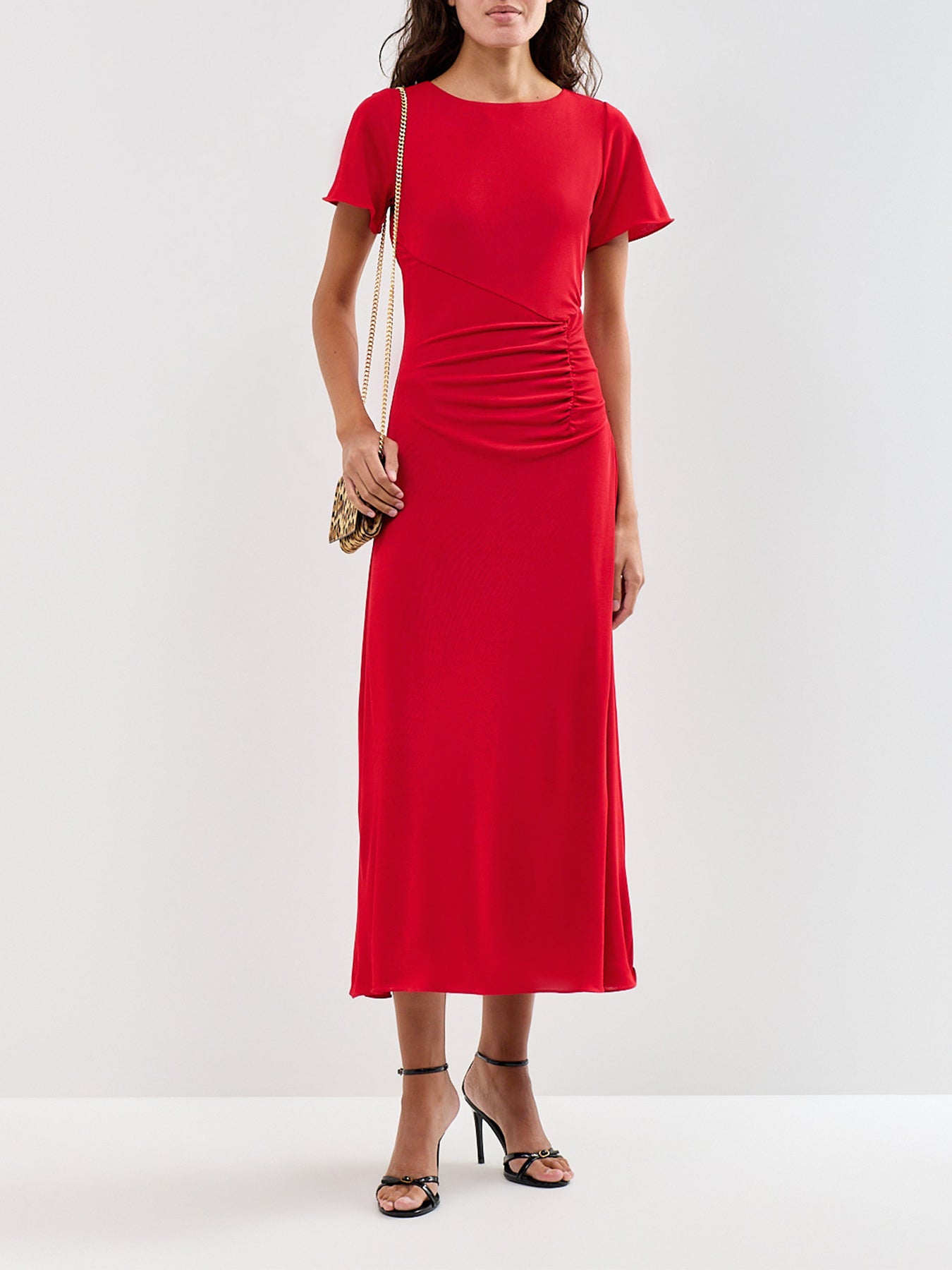 Palpiti Viscose Jersey Midi Dress