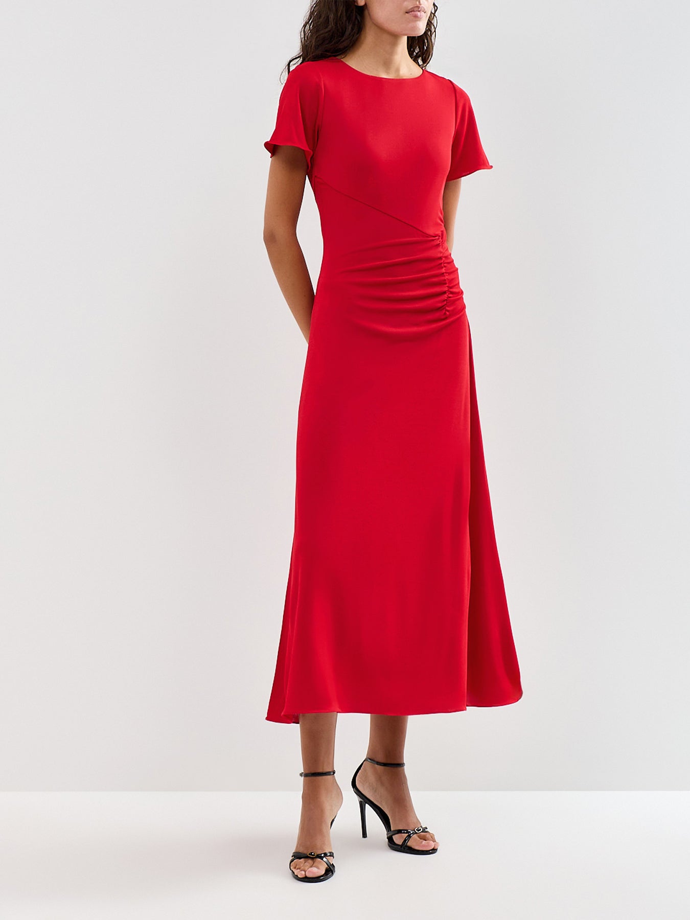 Palpiti Viscose Jersey Midi Dress