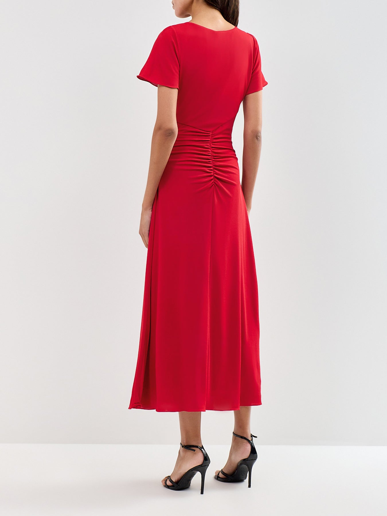 Palpiti Viscose Jersey Midi Dress