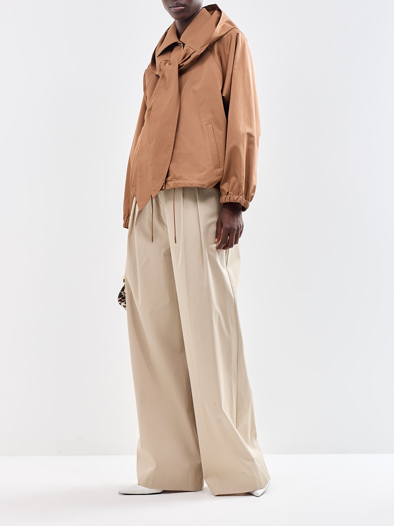 Calamo Raincoat Brown