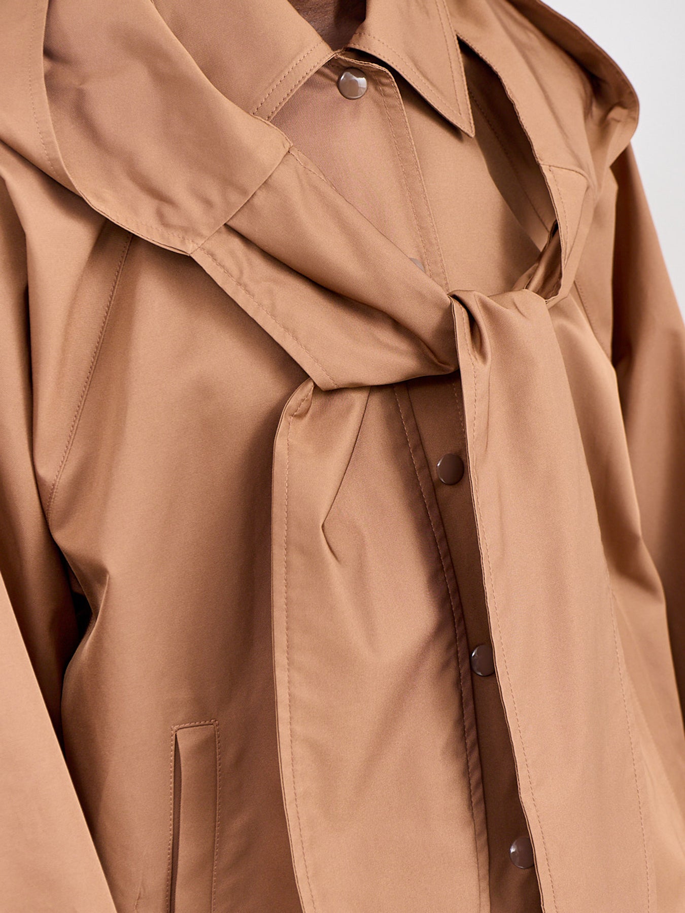 Calamo Raincoat Brown