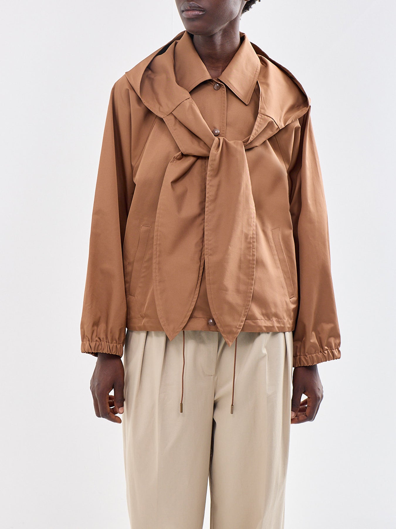 Calamo Raincoat Brown