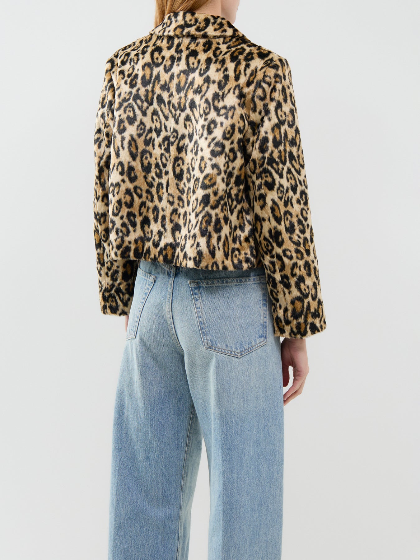 Angel Spotted Jersey Jacket Camel