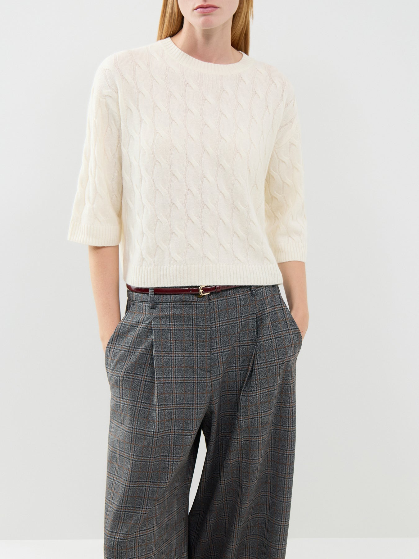 Radura Wool Cashmere Sweater Cream