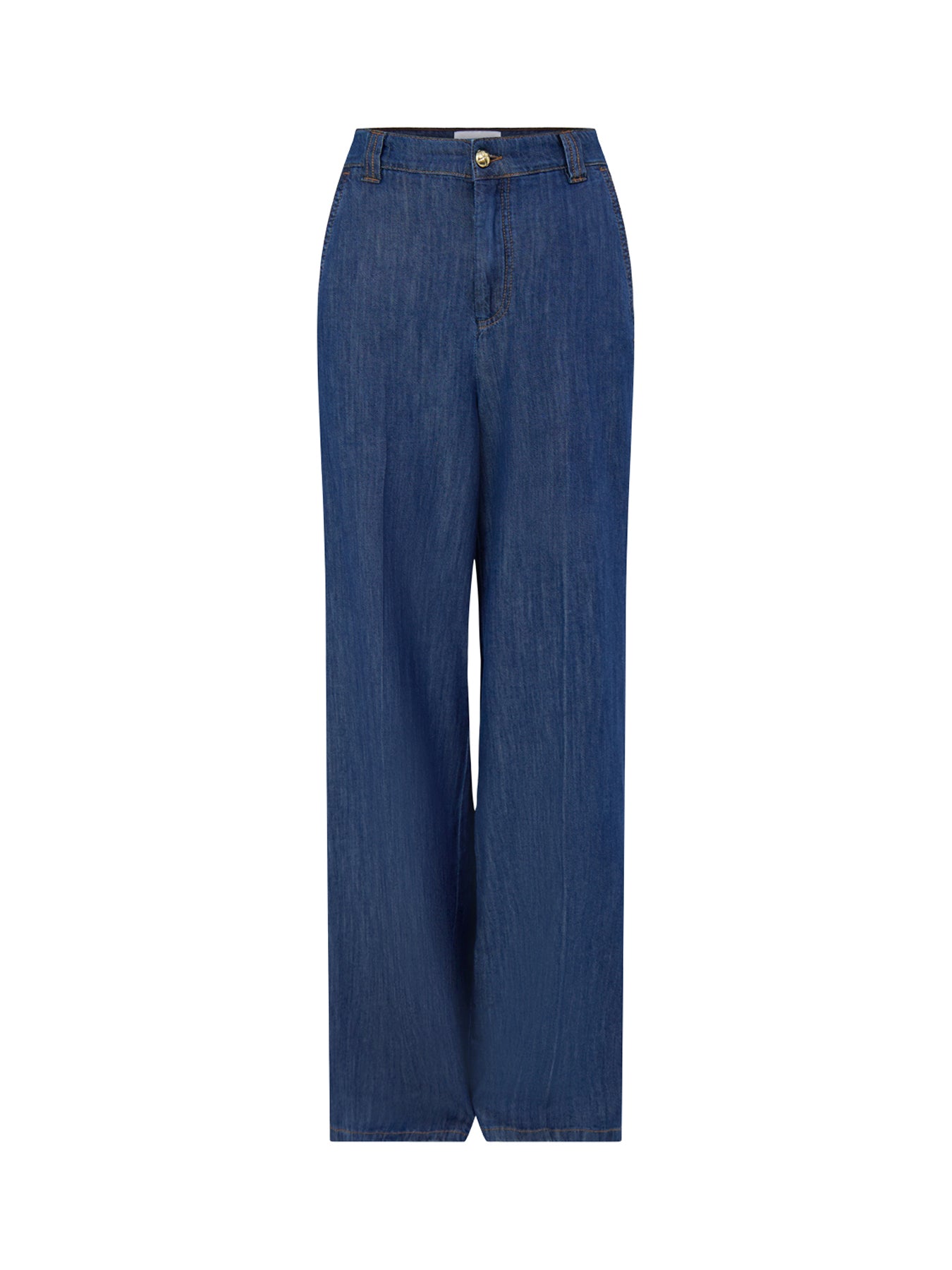 Wide Leg Denim Jeans
