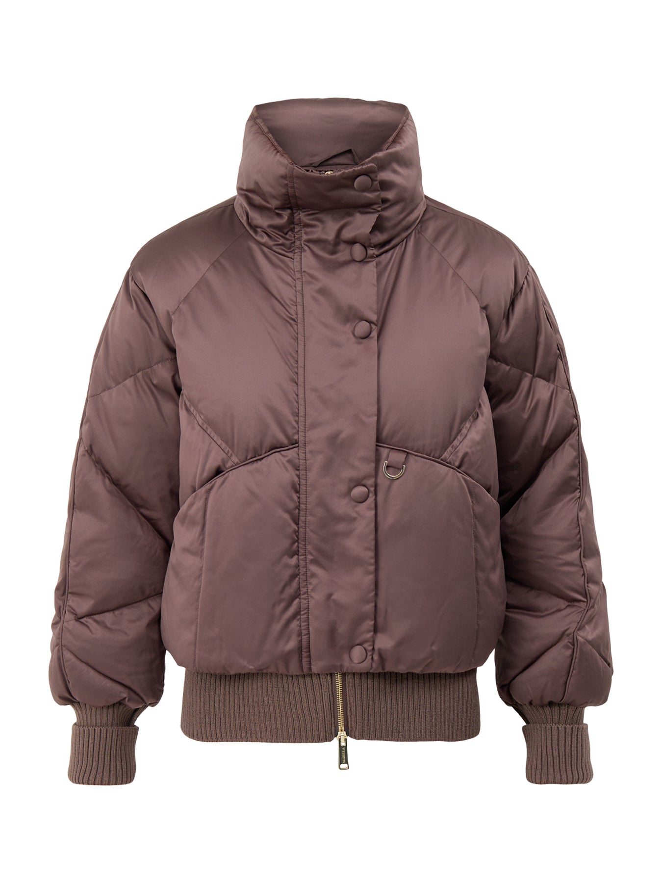 Buono Quilted Jacket Brown