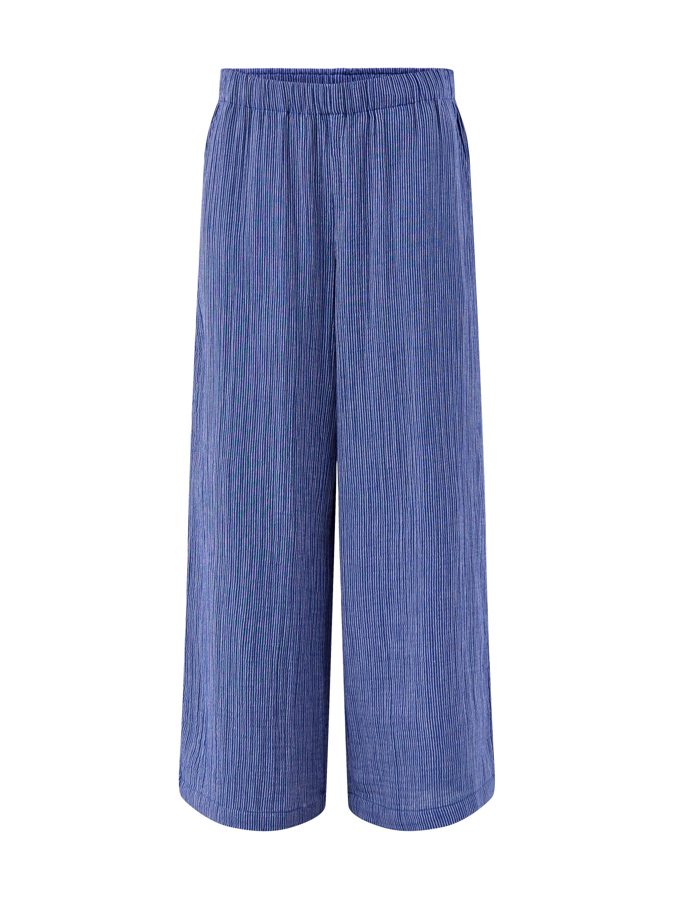 Wide Ankle Pant Blue