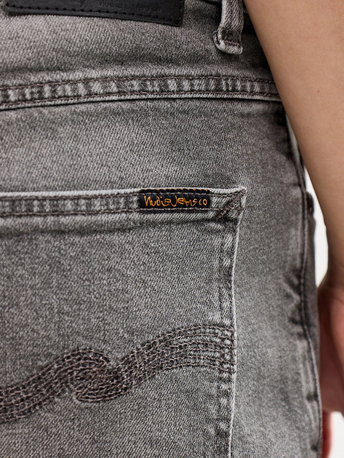Solid Ollie Slim Jeans Pale Ash