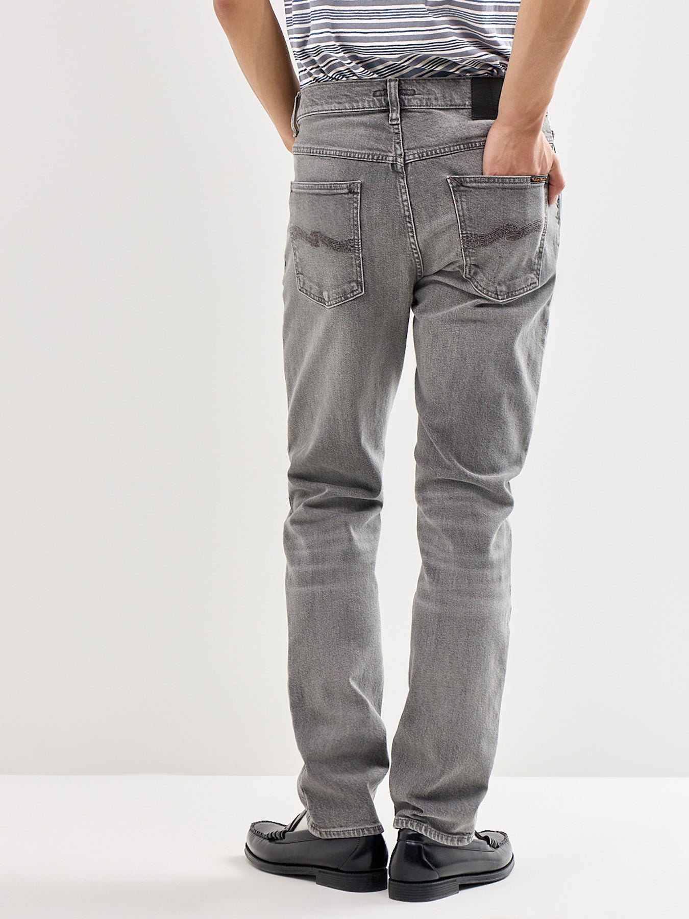 Solid Ollie Slim Jeans Pale Ash