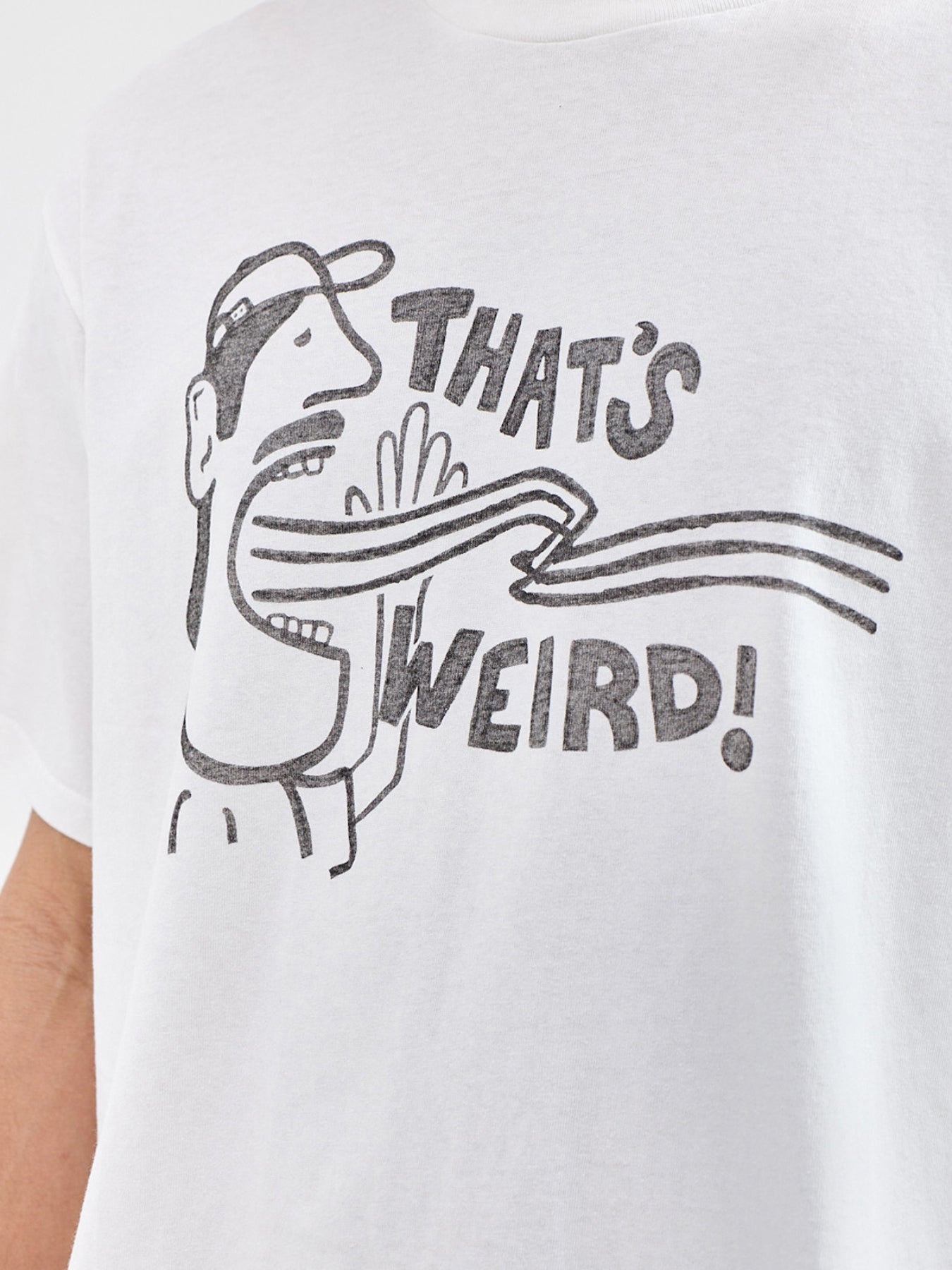 Koffe Thats Weird Graphic T-Shirt White