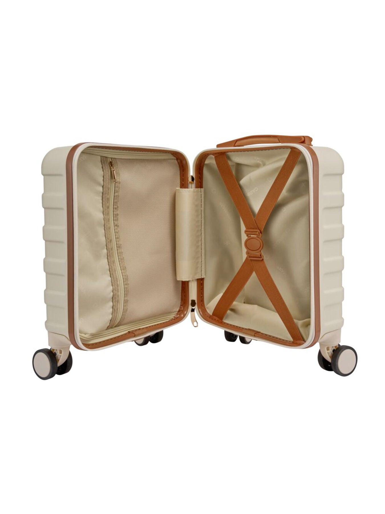 Anode Cabin Suitcase 24L Spinner Cream