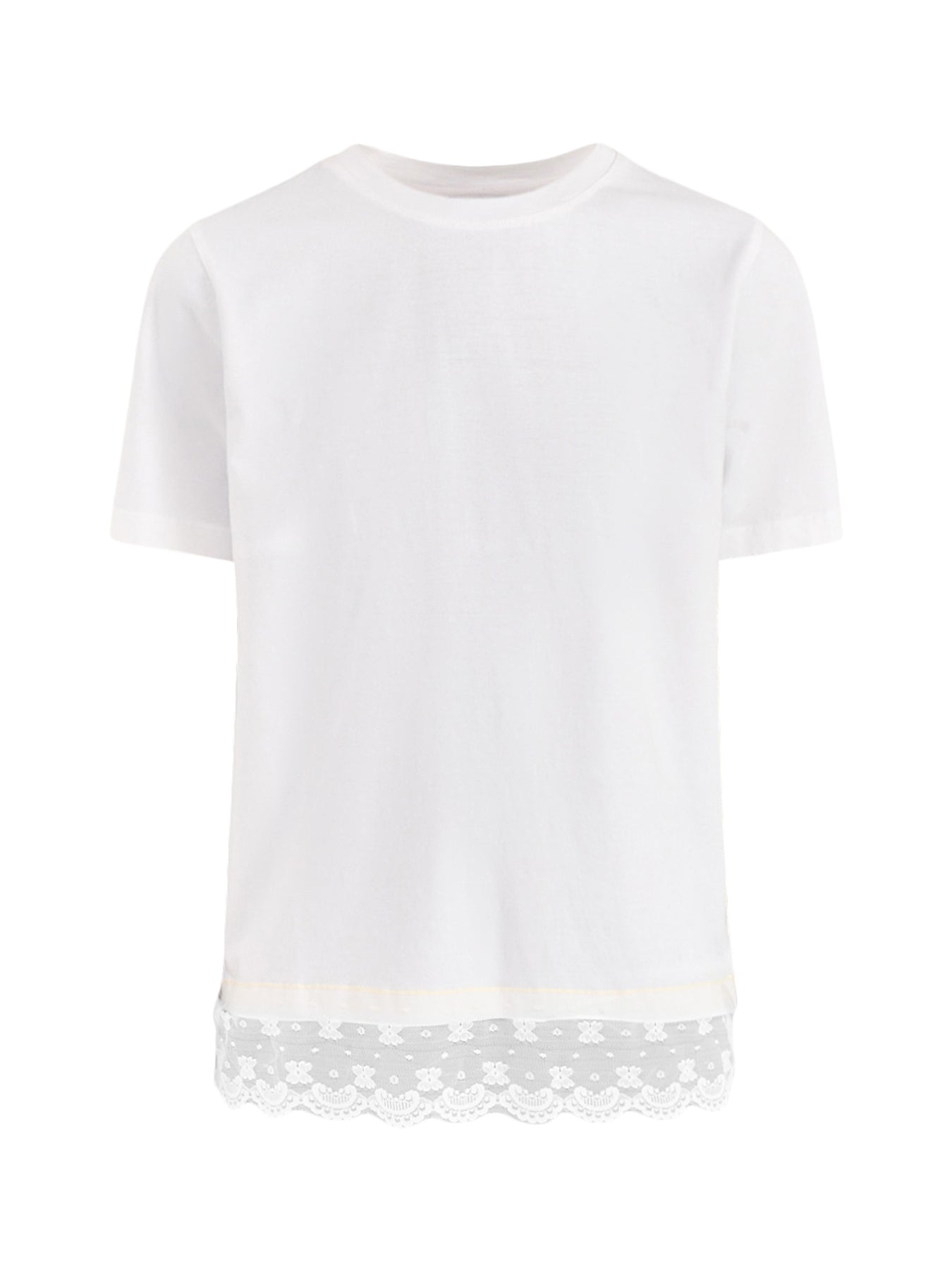 Sam Lace T-Shirt White