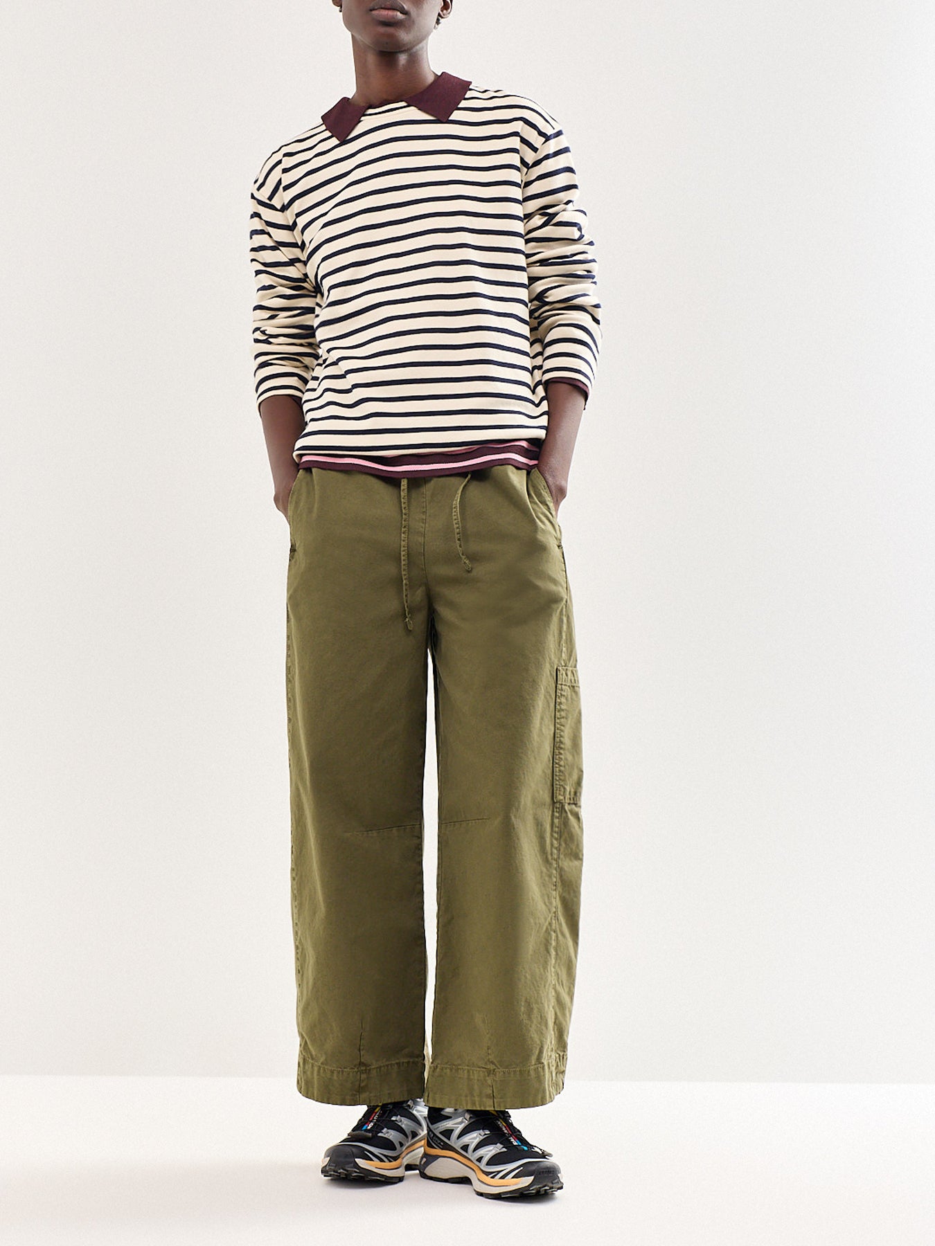 Nete Stripe Long Sleeve T-Shirt Multi