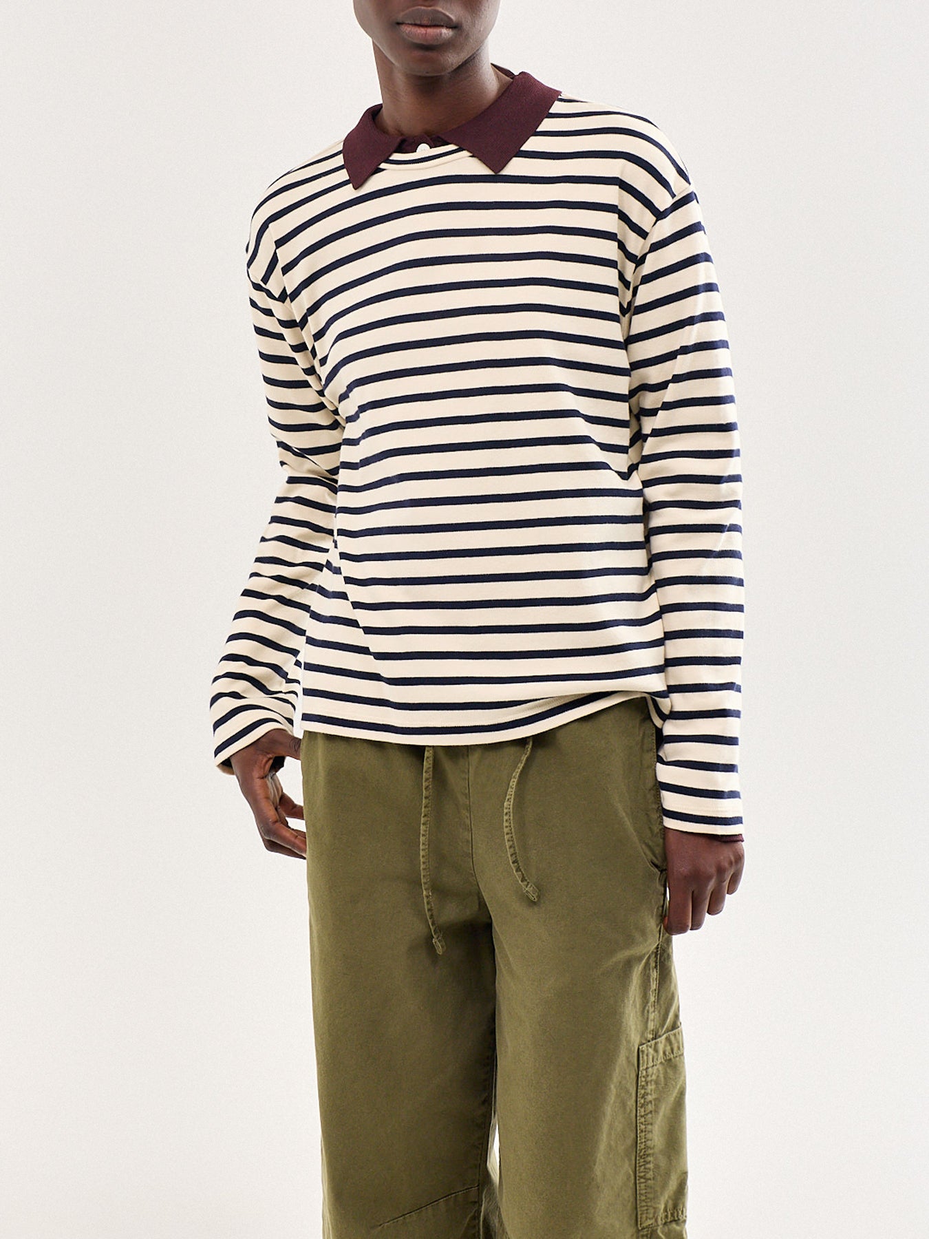 Nete Stripe Long Sleeve T-Shirt Multi