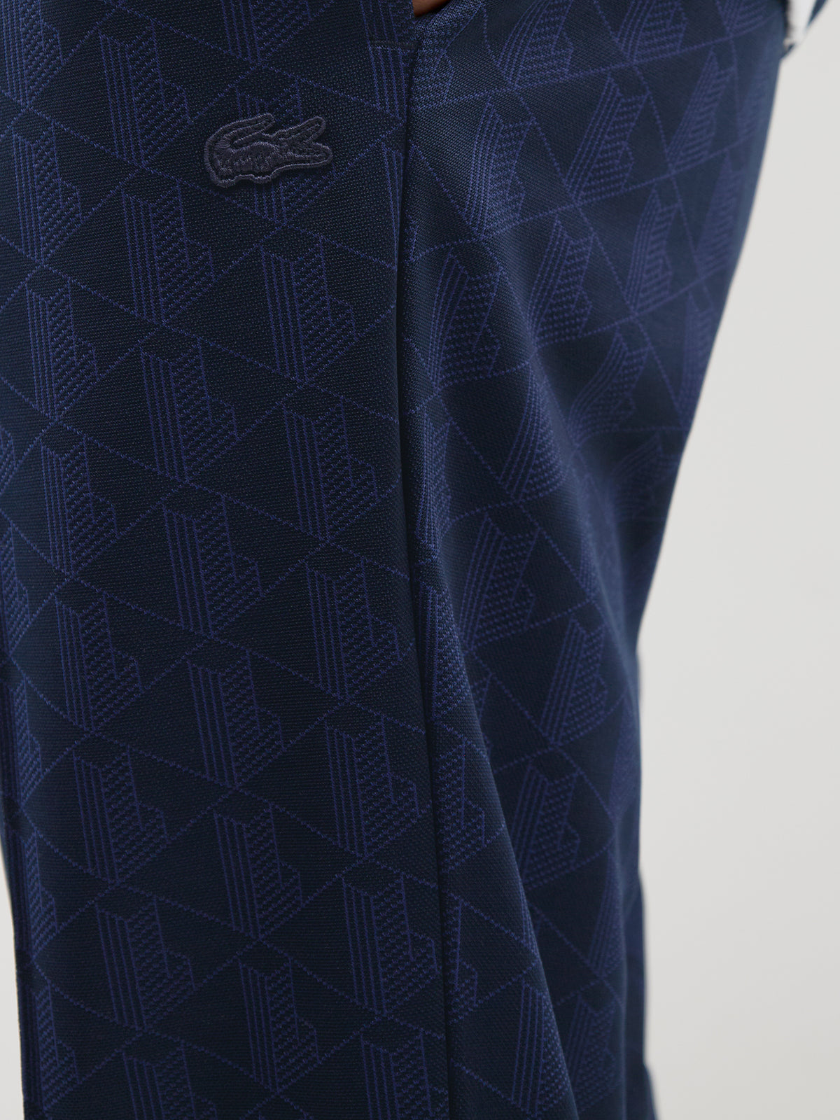 Monogram Track Trousers - Navy