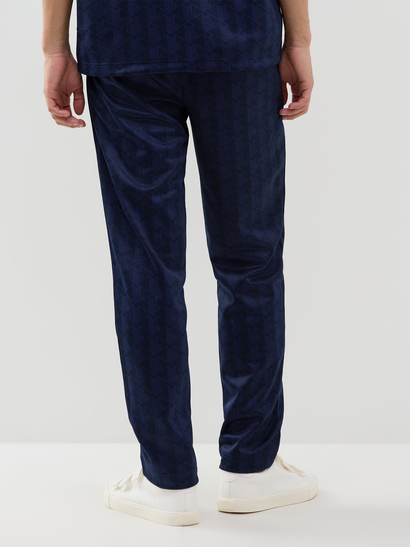 Monogram Track Trousers - Navy