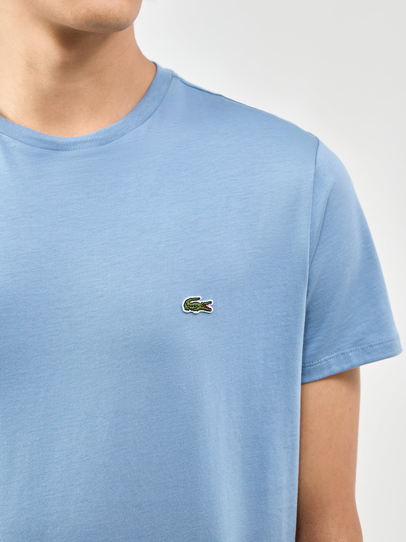 Pima Cotton T-Shirt Blue