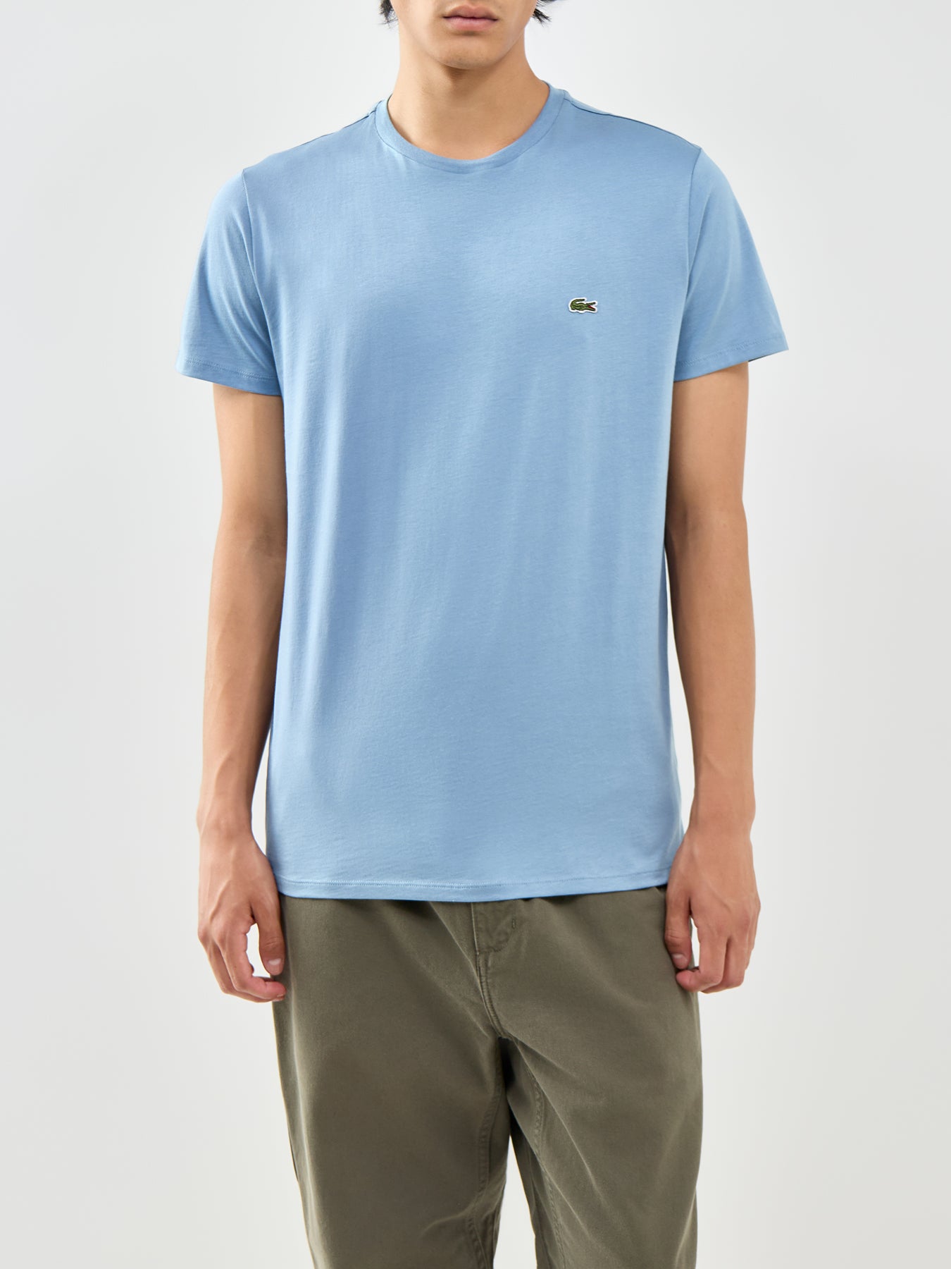 Pima Cotton T-Shirt Blue