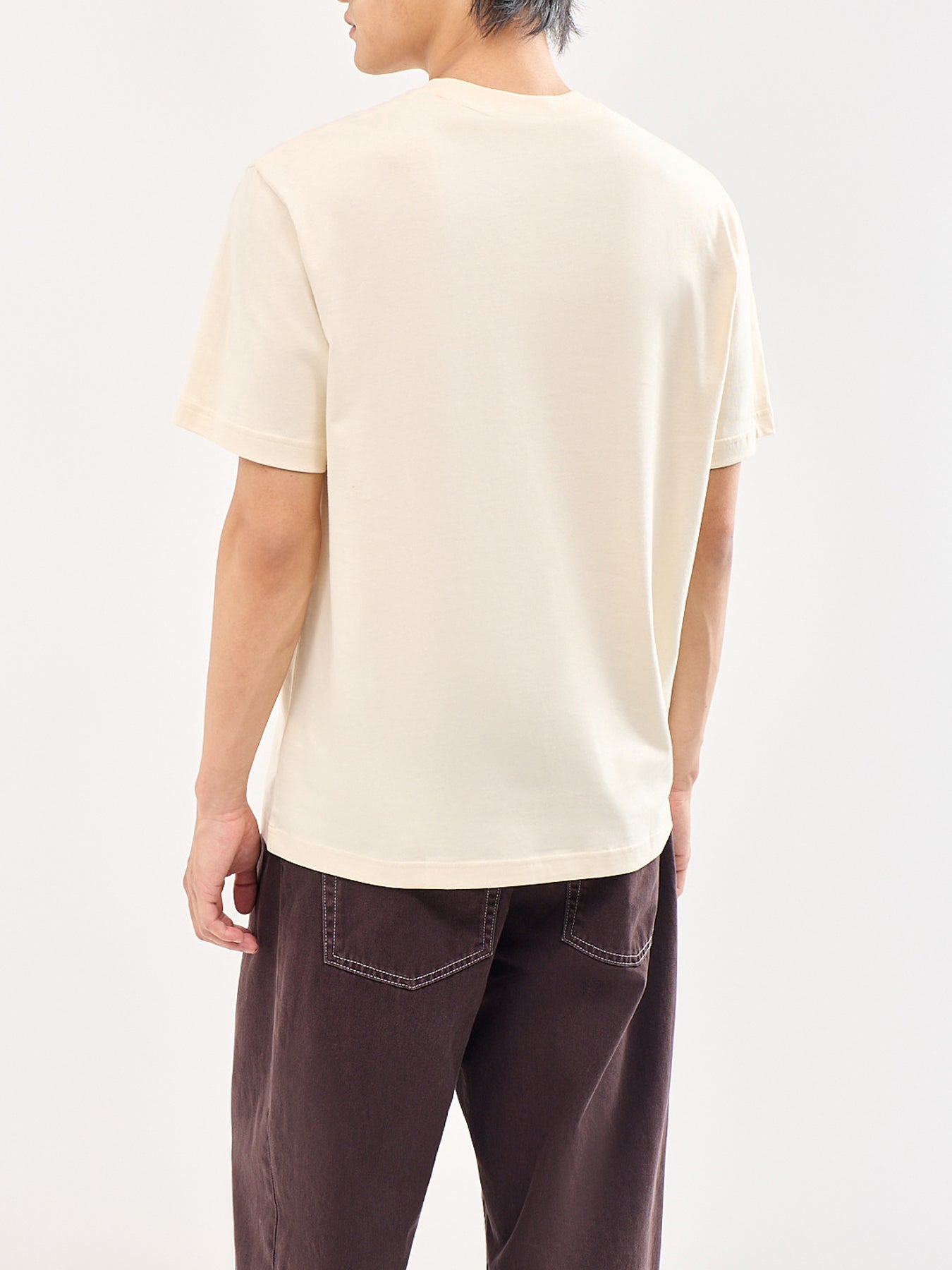 Classic Fit Pima T-Shirt Cream