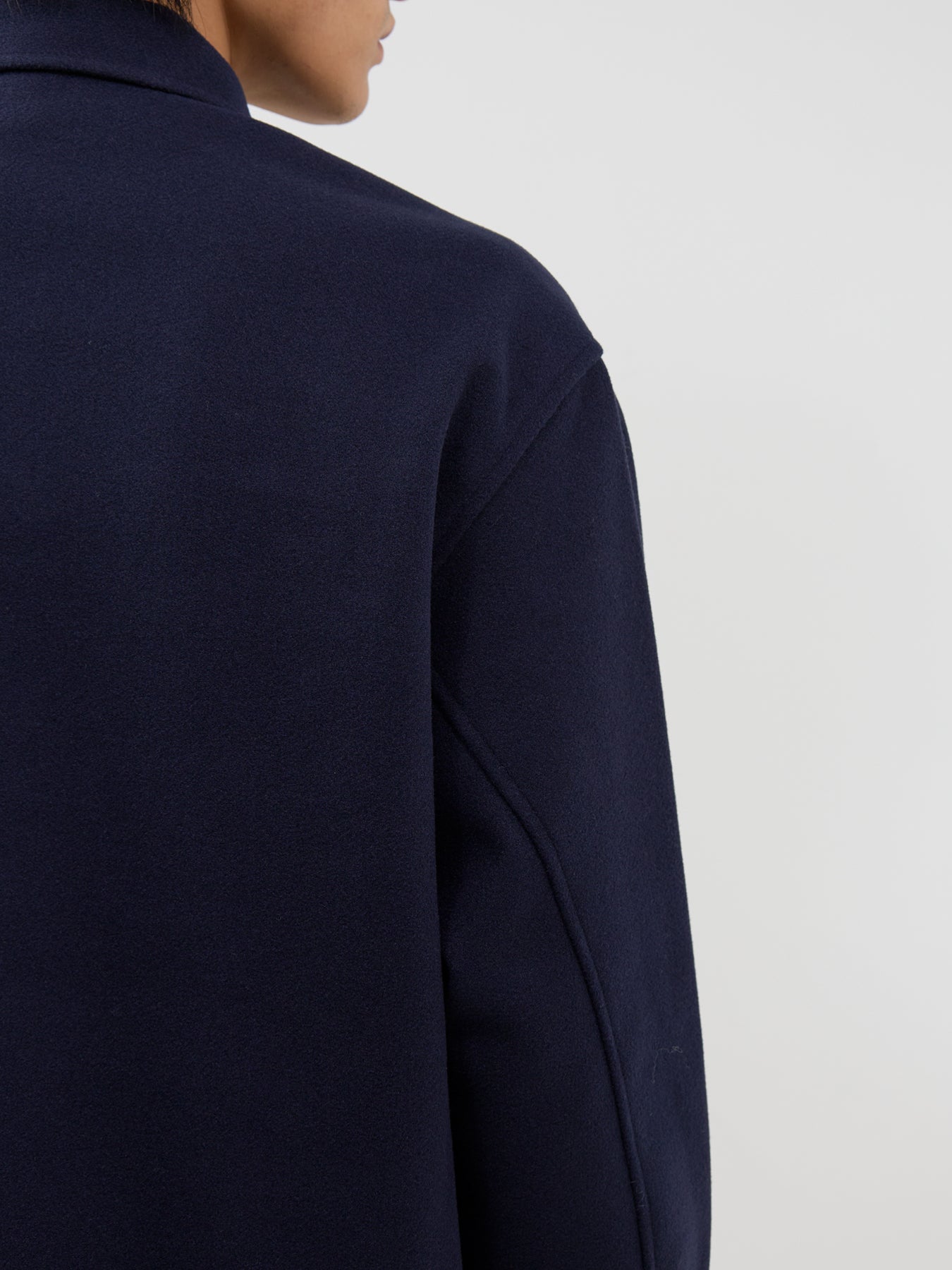 Fleece Overshirt - Dark Navy