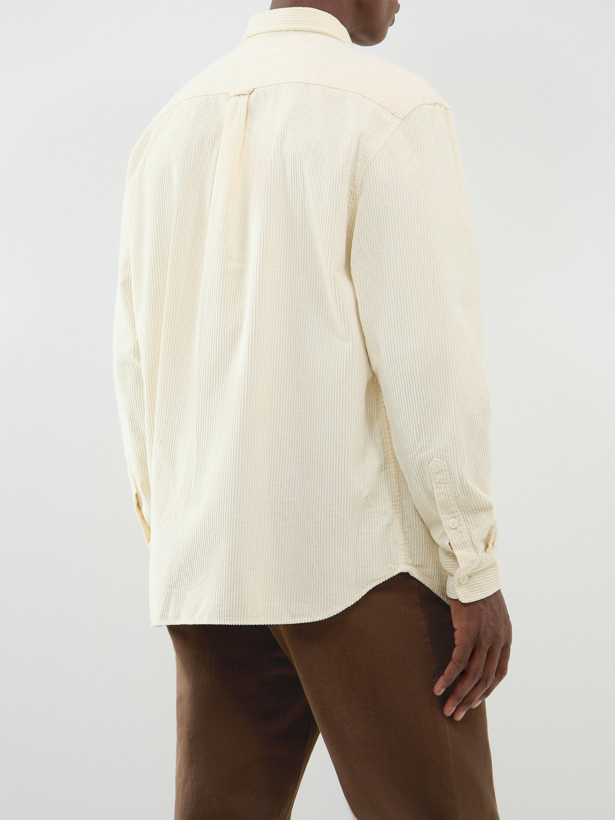Cotton Corduroy Long-Sleeved Shirt